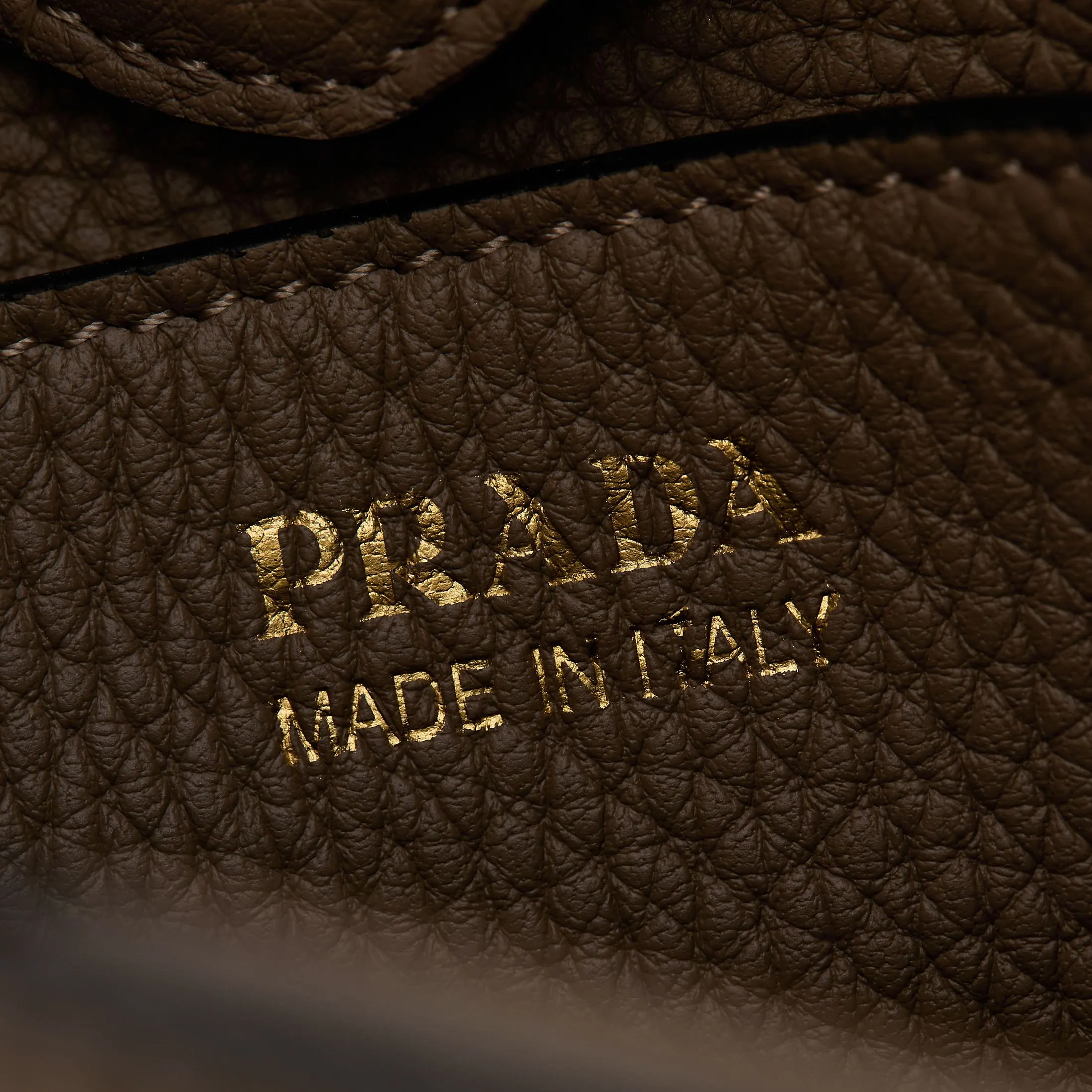 Prada 1BH191 迷你 皮革 印花 托特包