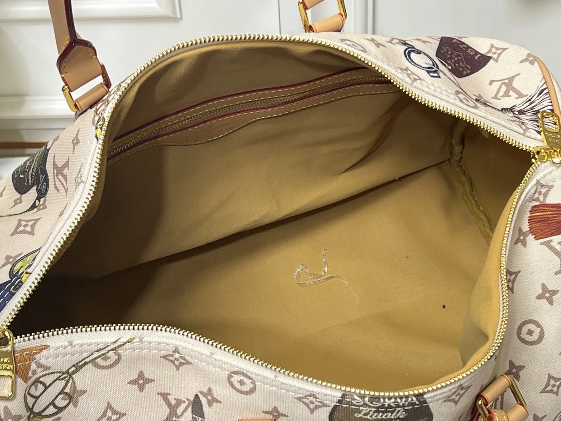 Keepall 帆布 旅行包 大容量旅行款