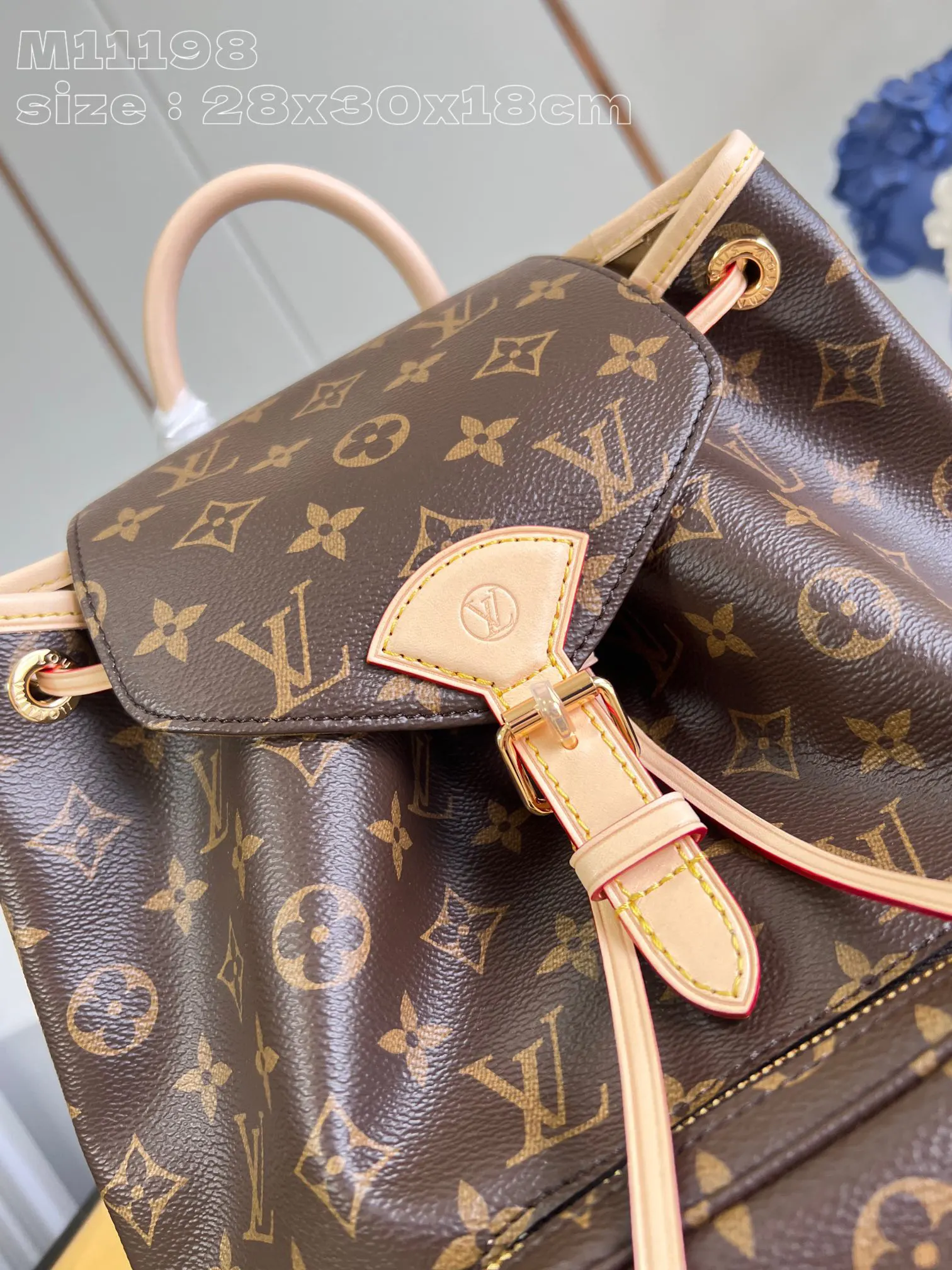 Monogram Backpack Canvas