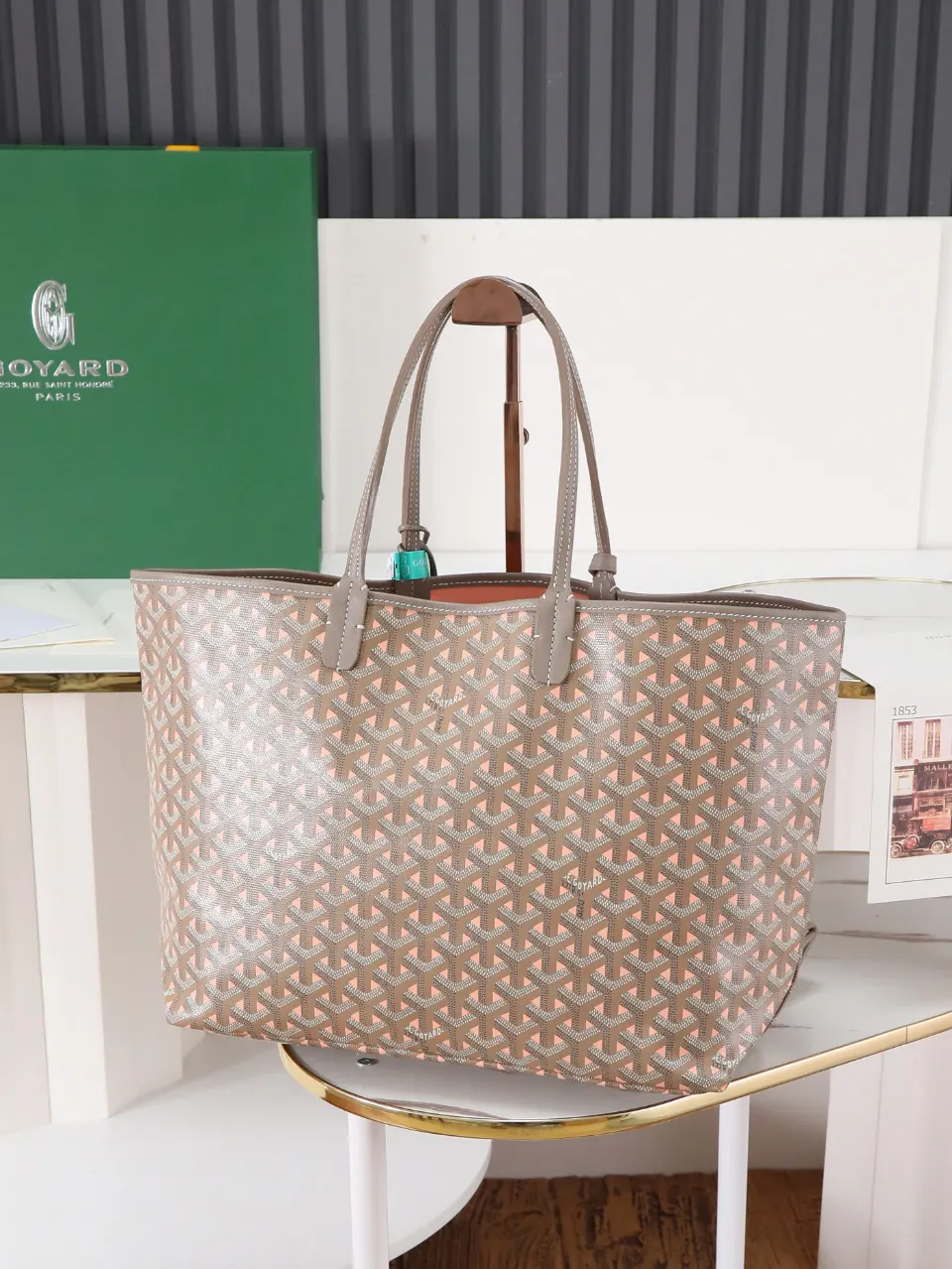 Goyard 帆布 腋下包 復古腋下背款
