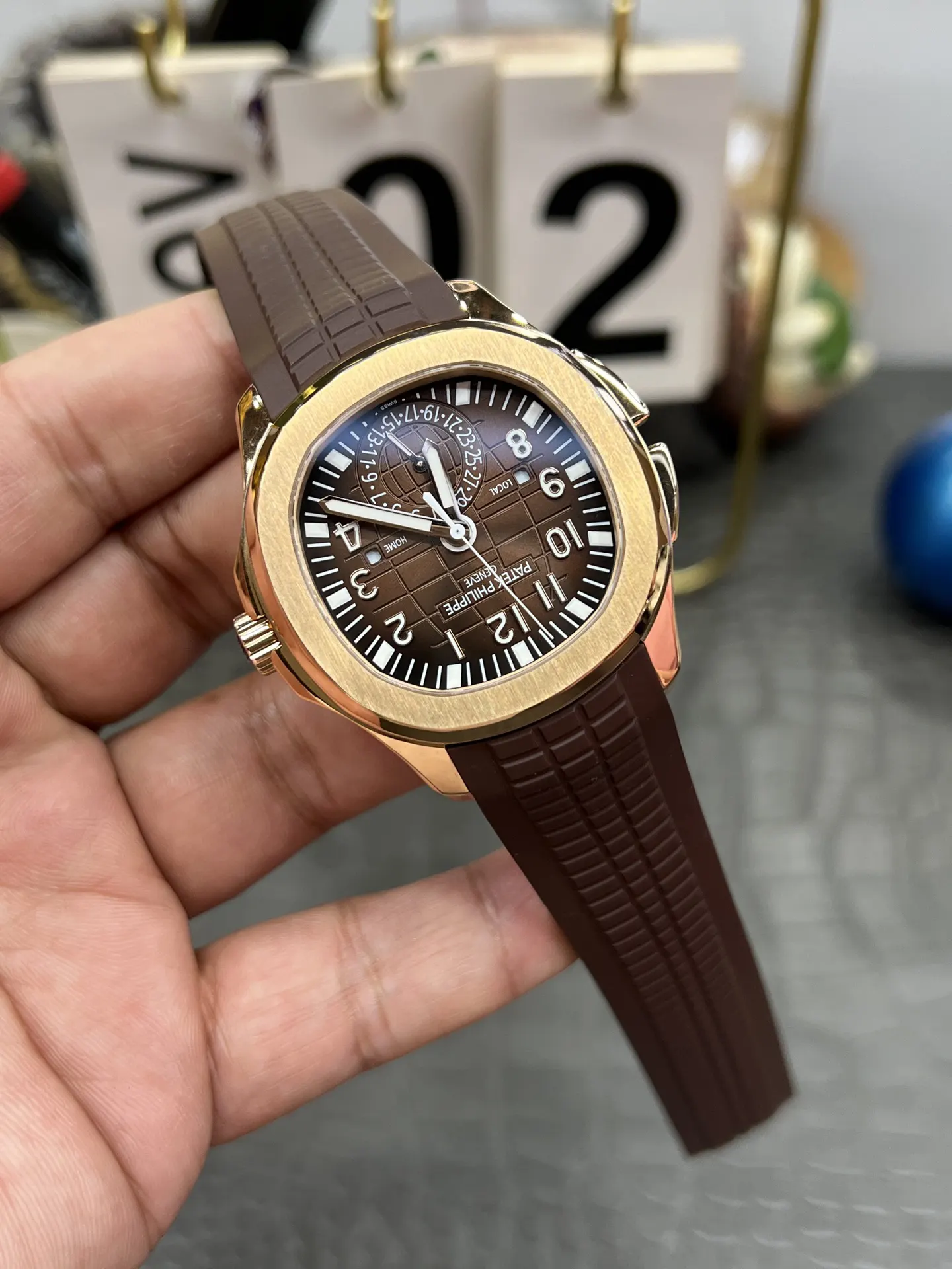 Patek Philippe 玫瑰金 手錶 經典腕表款