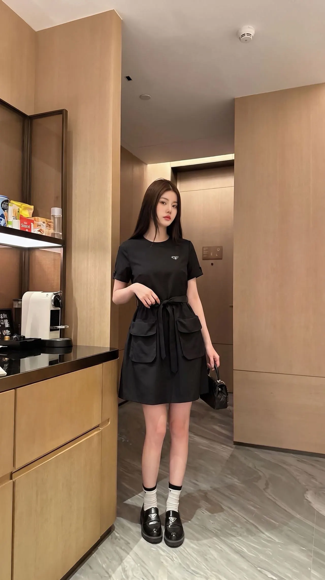 Prada 連衣裙 修身气质