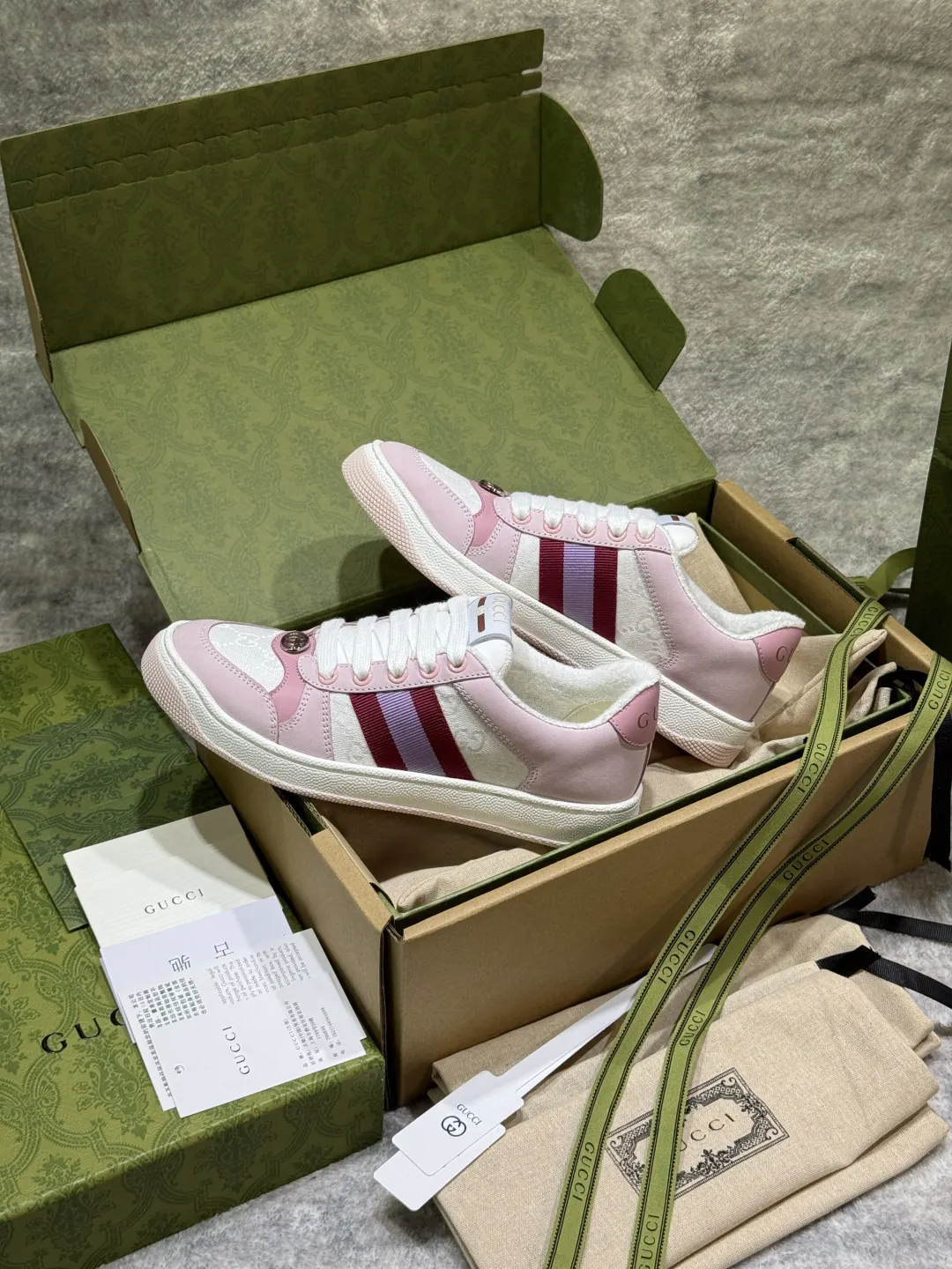 Gucci Logo休闲运动鞋 百搭款