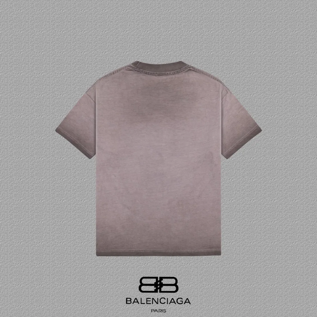 Balenciaga Paris 灰色 短袖T恤