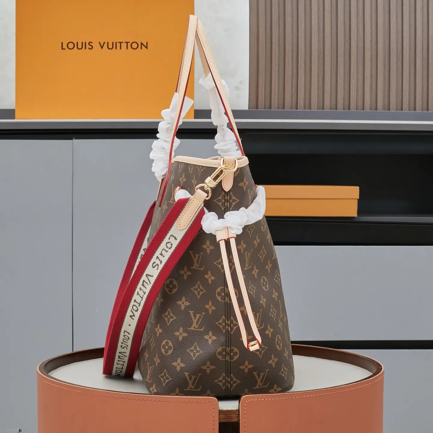Neverfull 牛皮 收纳包 旅行收纳款