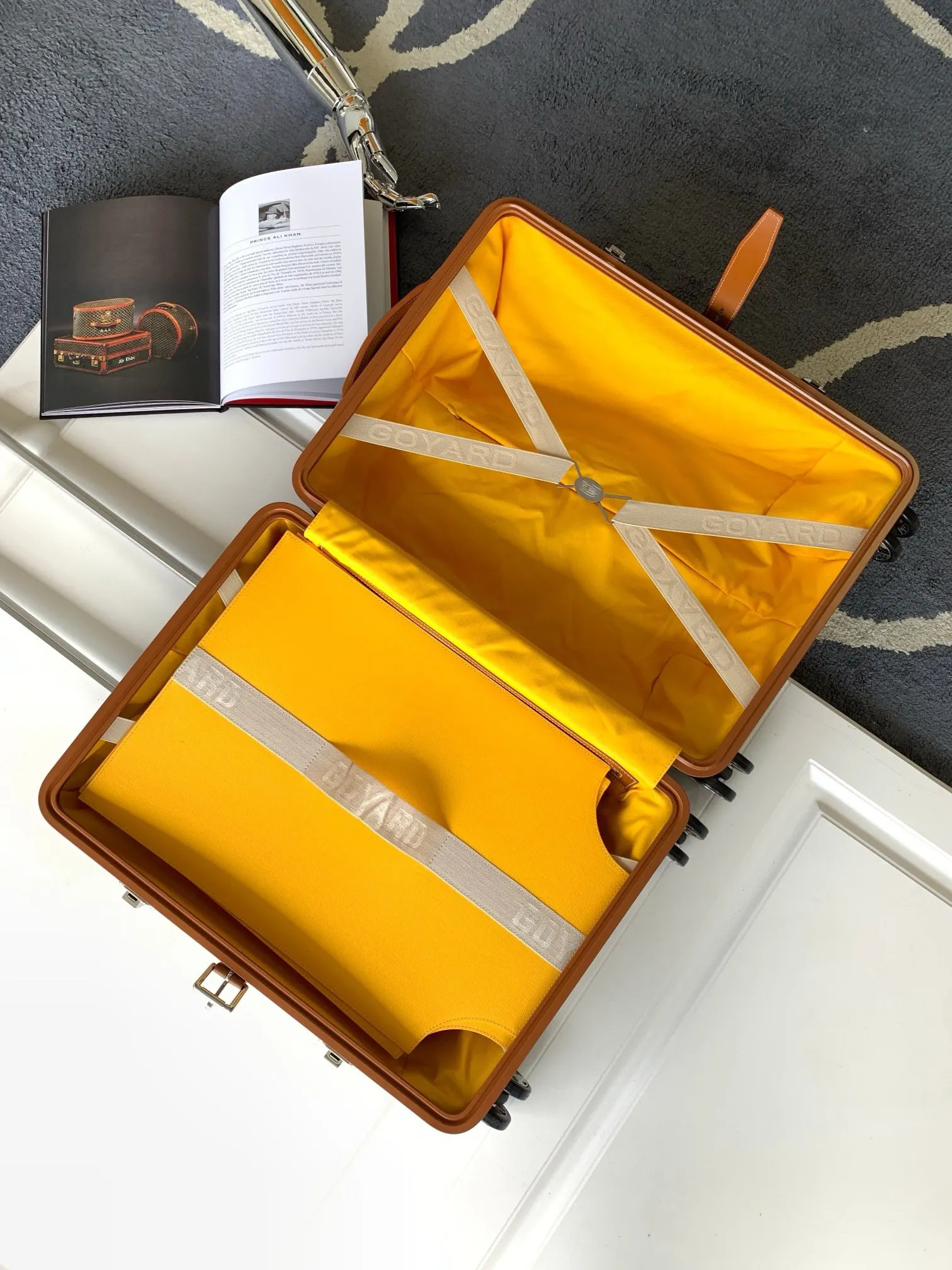 Goyard 戈雅 旅行箱 拉杆箱 行李箱 登机箱 旅行拉杆款 輕便出行款(數字9) Goyard 戈雅 旅行箱 拉杆箱 行李箱 登机箱 旅行拉杆款 輕便出行款(數字9)