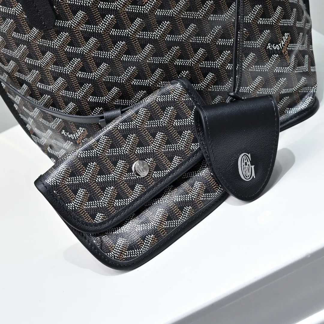 Goyard 牛皮 高 戈雅双面mini 王菲同款购物袋 头层牛皮 托特包 大容量托特款