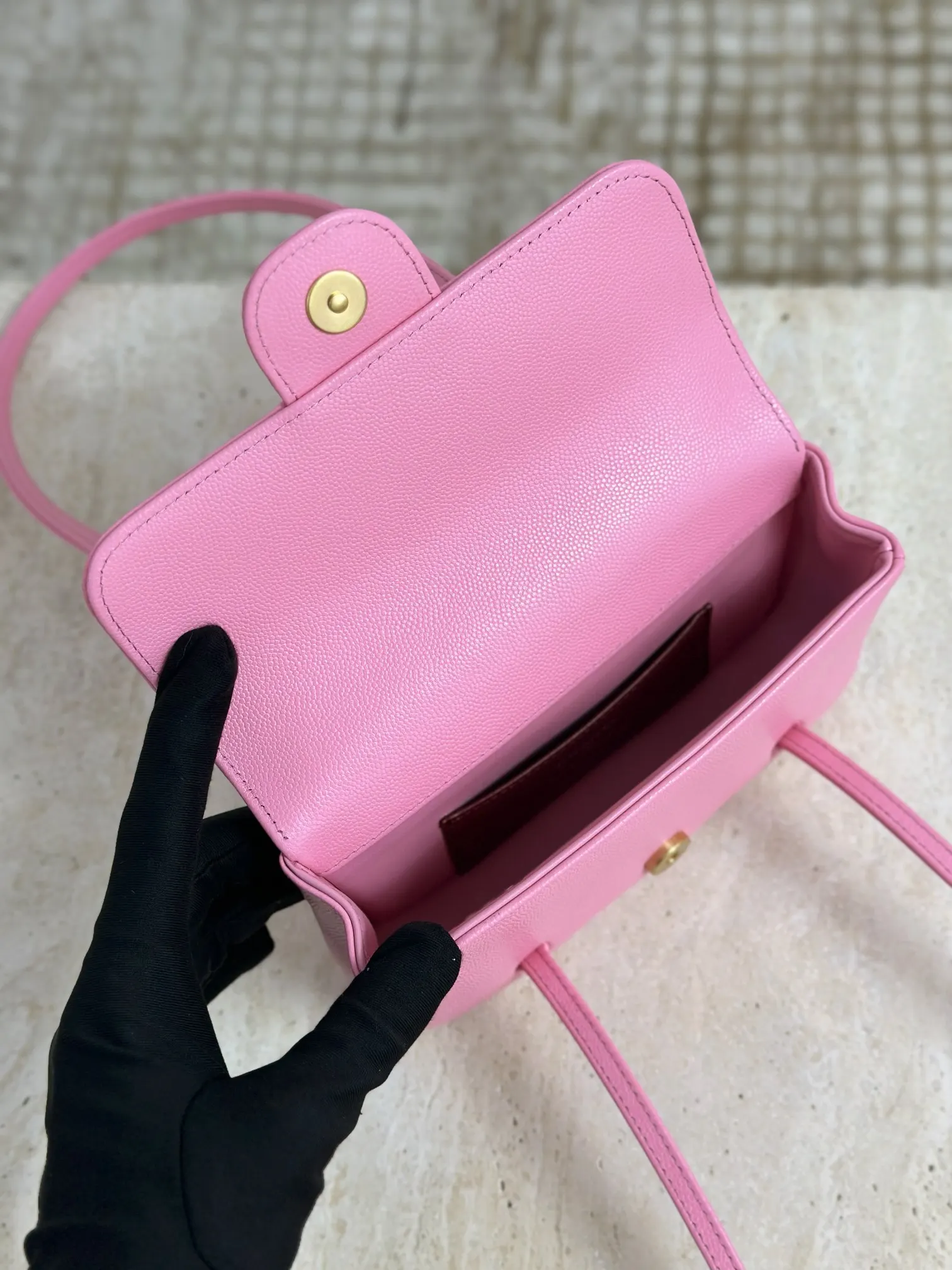 Crossbody Bag Lightweight Leather