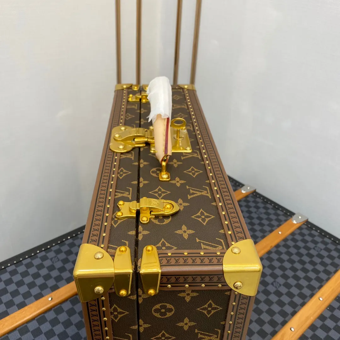 金色 帆布 其坚固程度是驴家传统精湛工艺的标志 行李箱 旅行拉杆款 輕便出行款