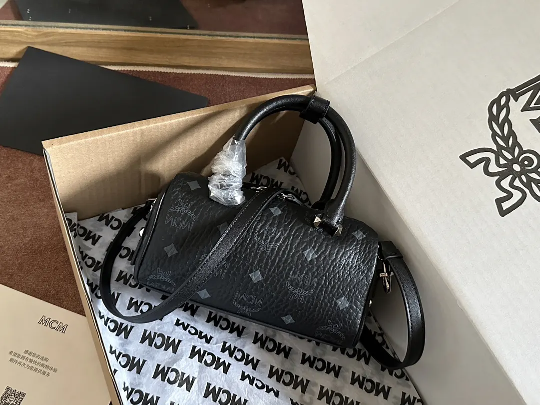 Black Fashion Item Travel Leather