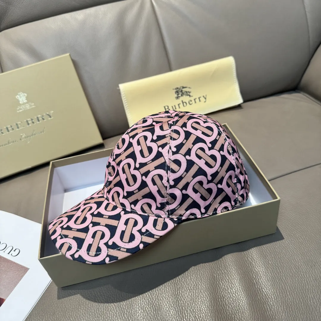Burberry 印花 棒球帽 日常休閒款