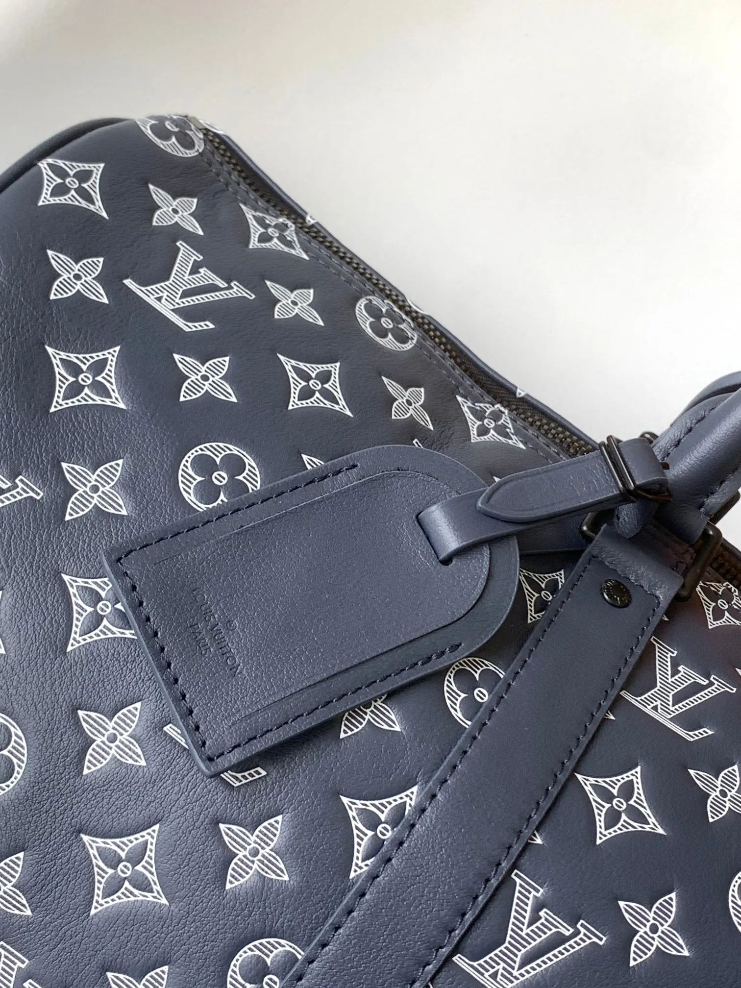 LV Keepall 白蓝配色 旅行包 大容量出行款 复古款｜ORBUYBAG 岚奢包高端时尚精品