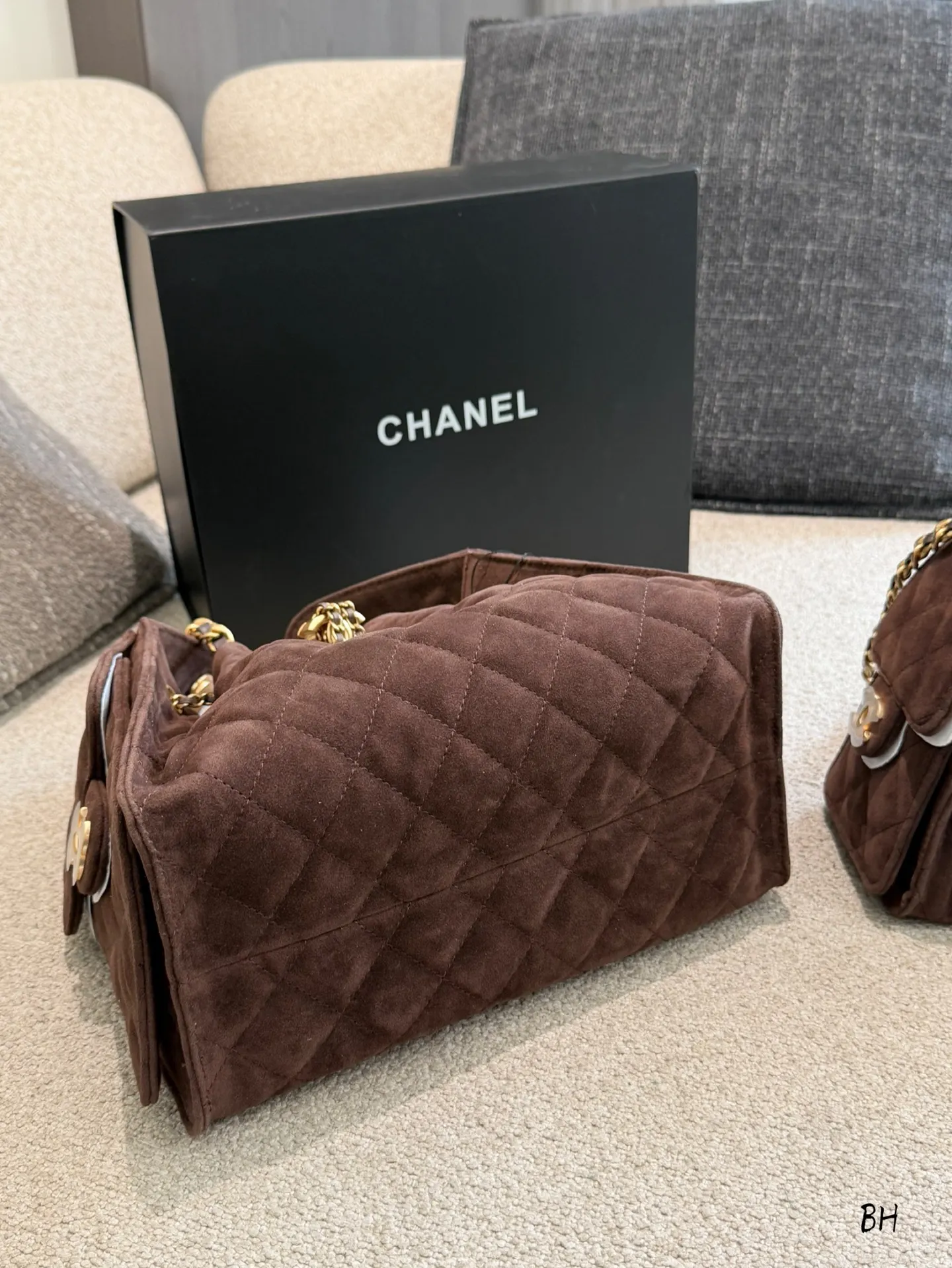 Chanel Brown Chain Bag