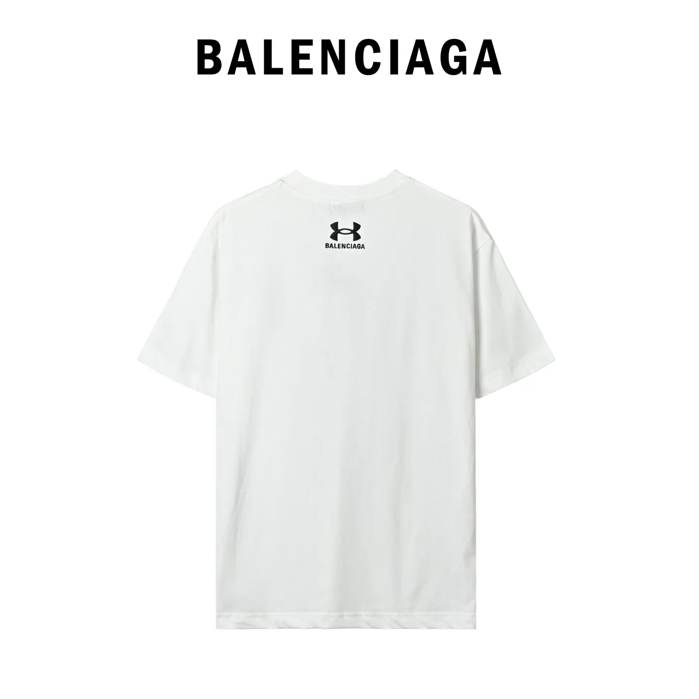 Balenciaga 纯棉 Logo 短袖T恤 宽松休闲