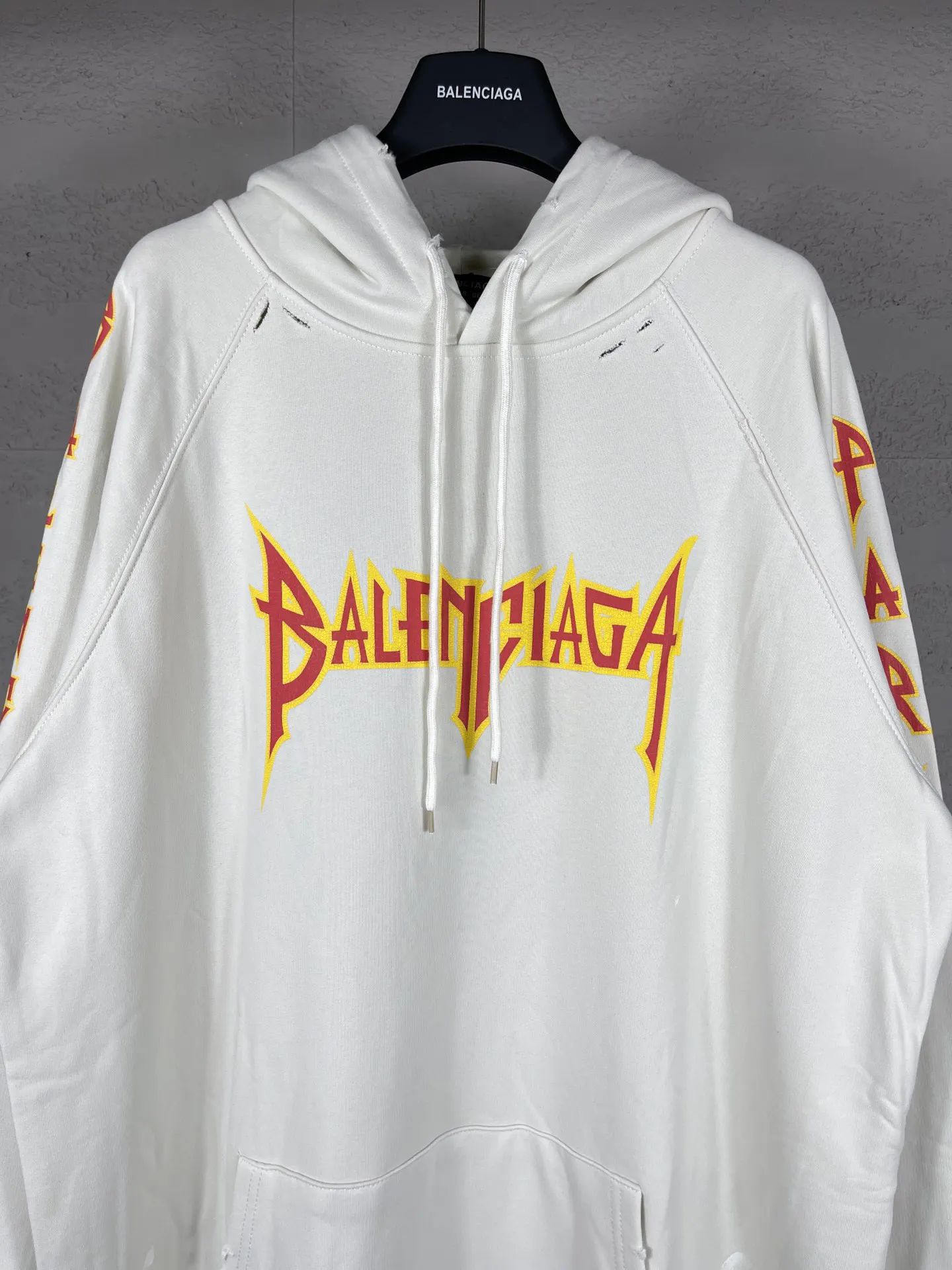 Balenciaga 白色 印花 衛衣