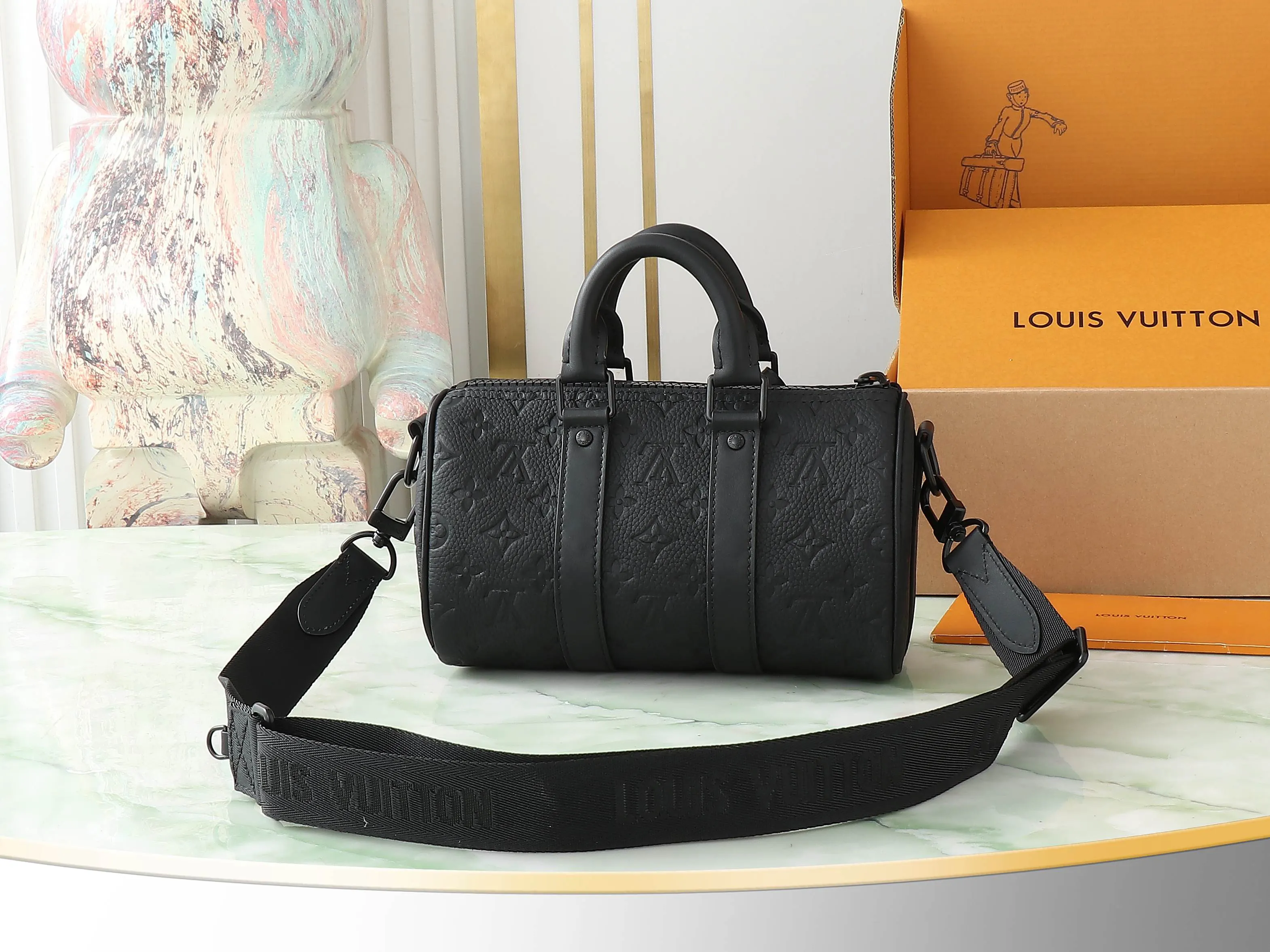 LV Keepall 黑色 旅行袋 大容量出行款(數字3) LV Keepall 黑色 旅行袋 大容量出行款(數字3)