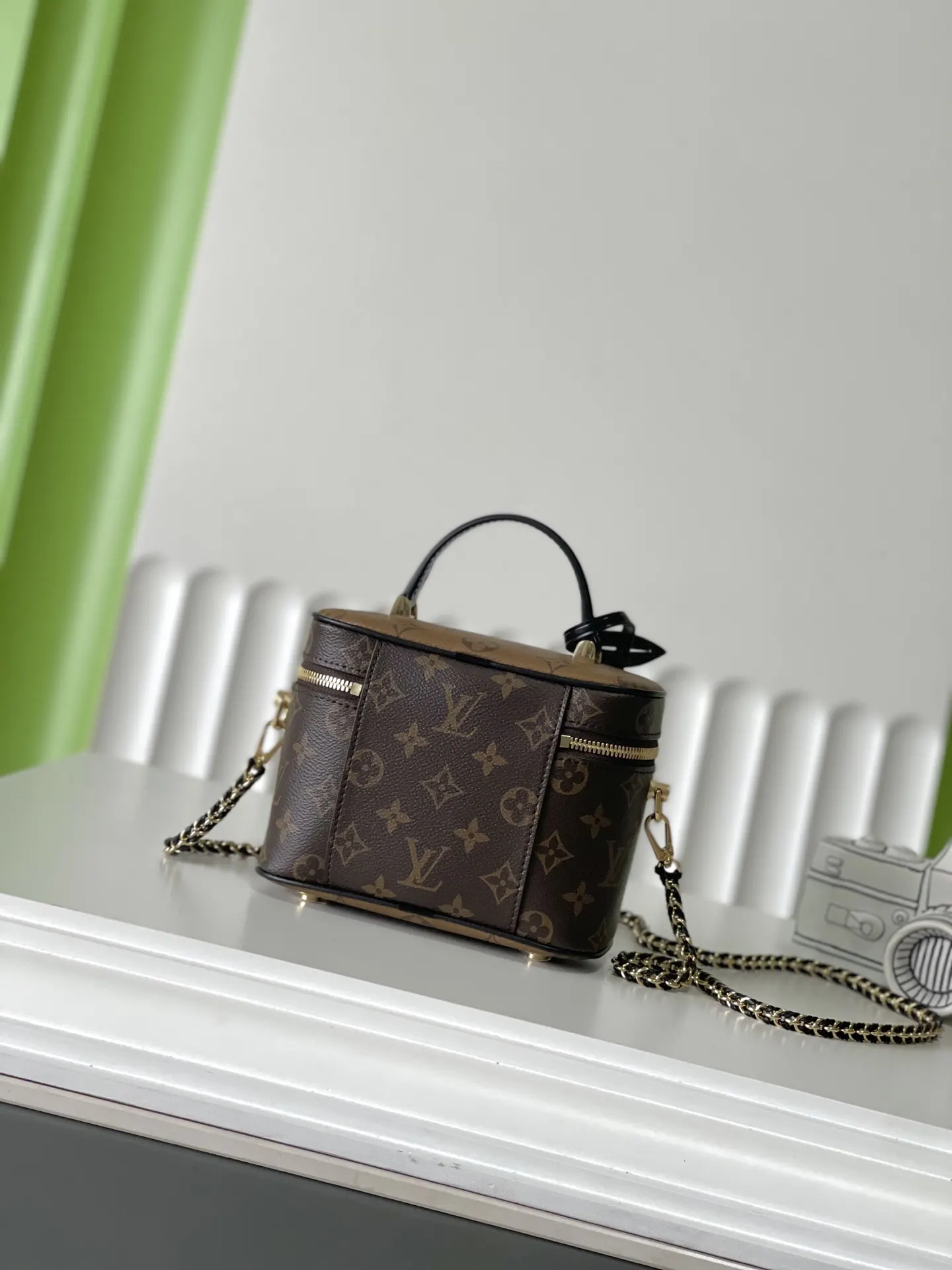 Monogram Cosmetic Pouch