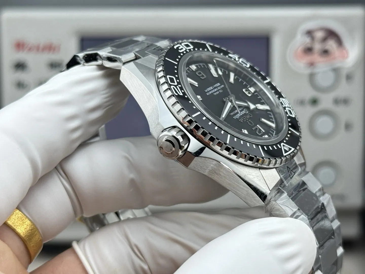 Omega 专供大厂出品 VS 欧米茄 全新海马 米 手錶 經典腕表款