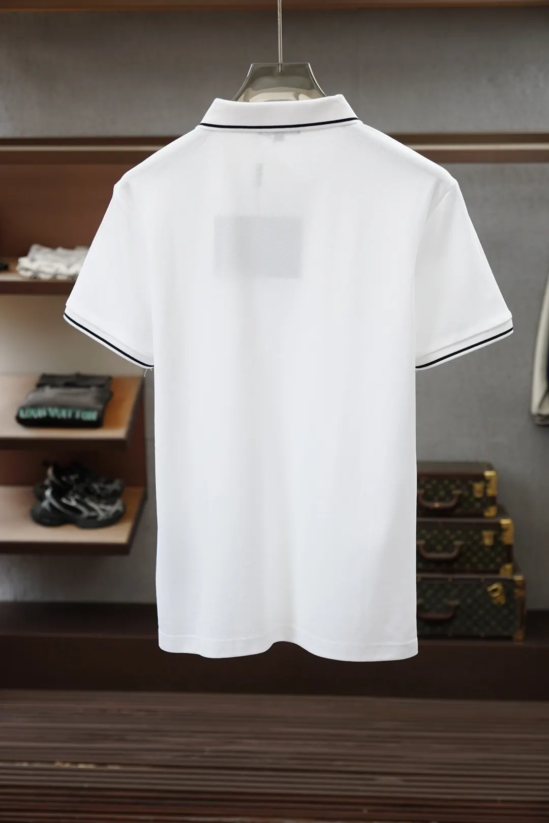PRADA 棉质 牛仔 刺绣 短袖T恤 休闲百搭款
