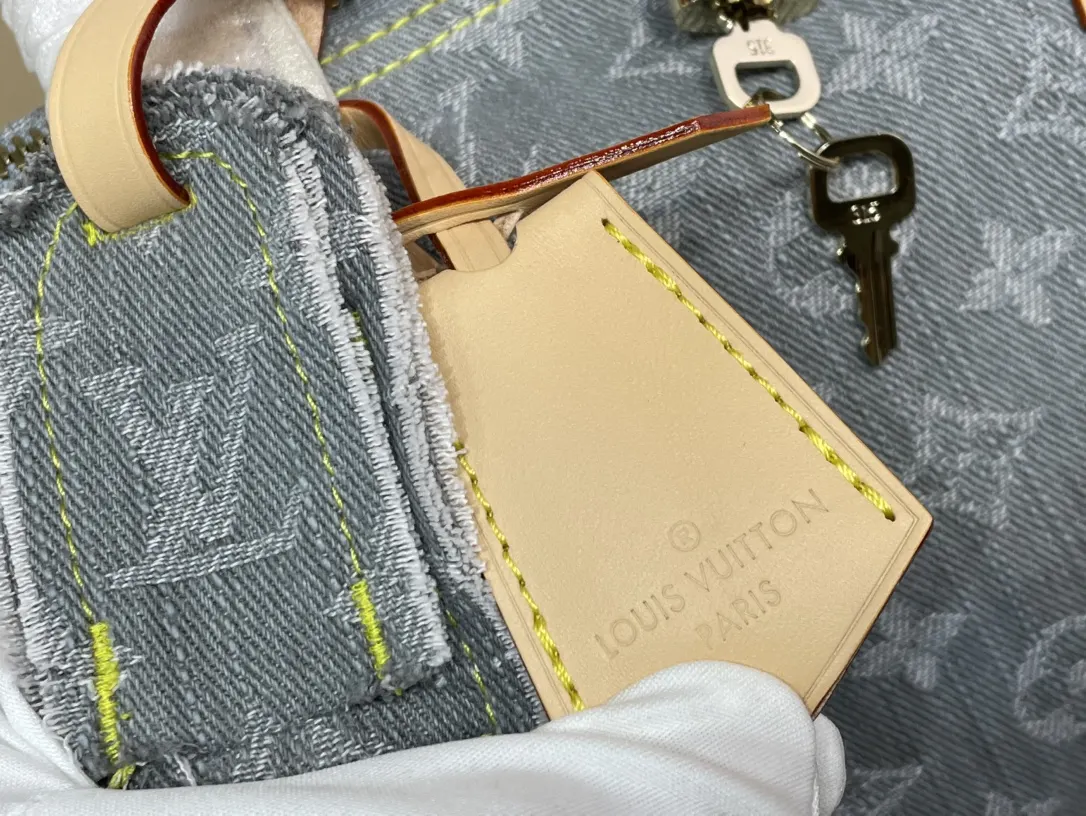 Louis Vuitton Speedy Gray Monogram Handbag
