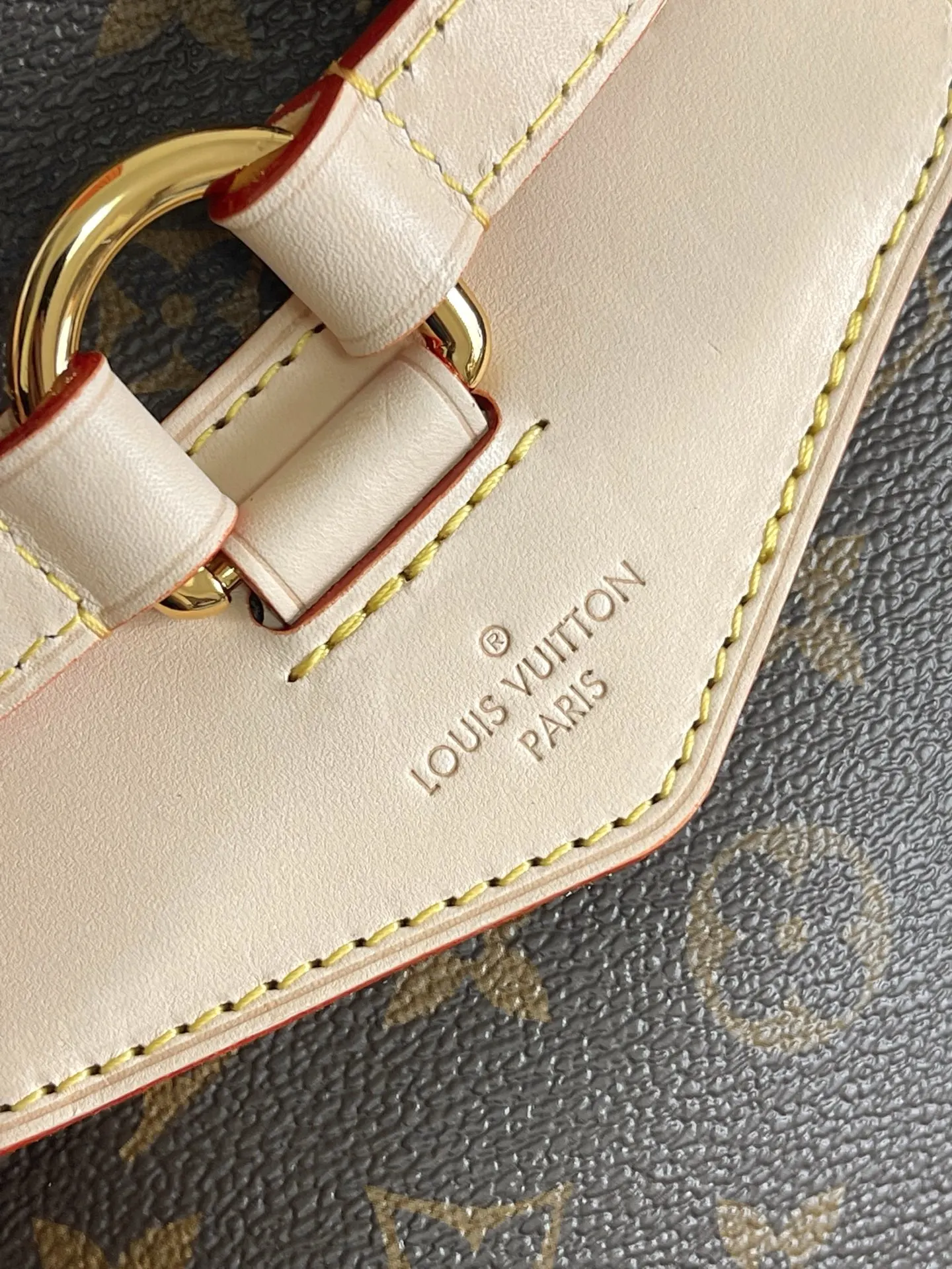 LV 牛皮 厘米 长度 高 宽 雙肩包 实用雙肩款