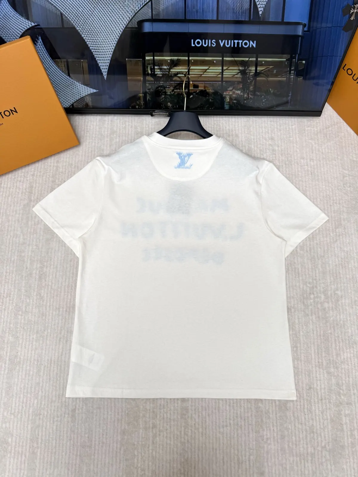 Louis Vuitton 刺繡 T恤 白色