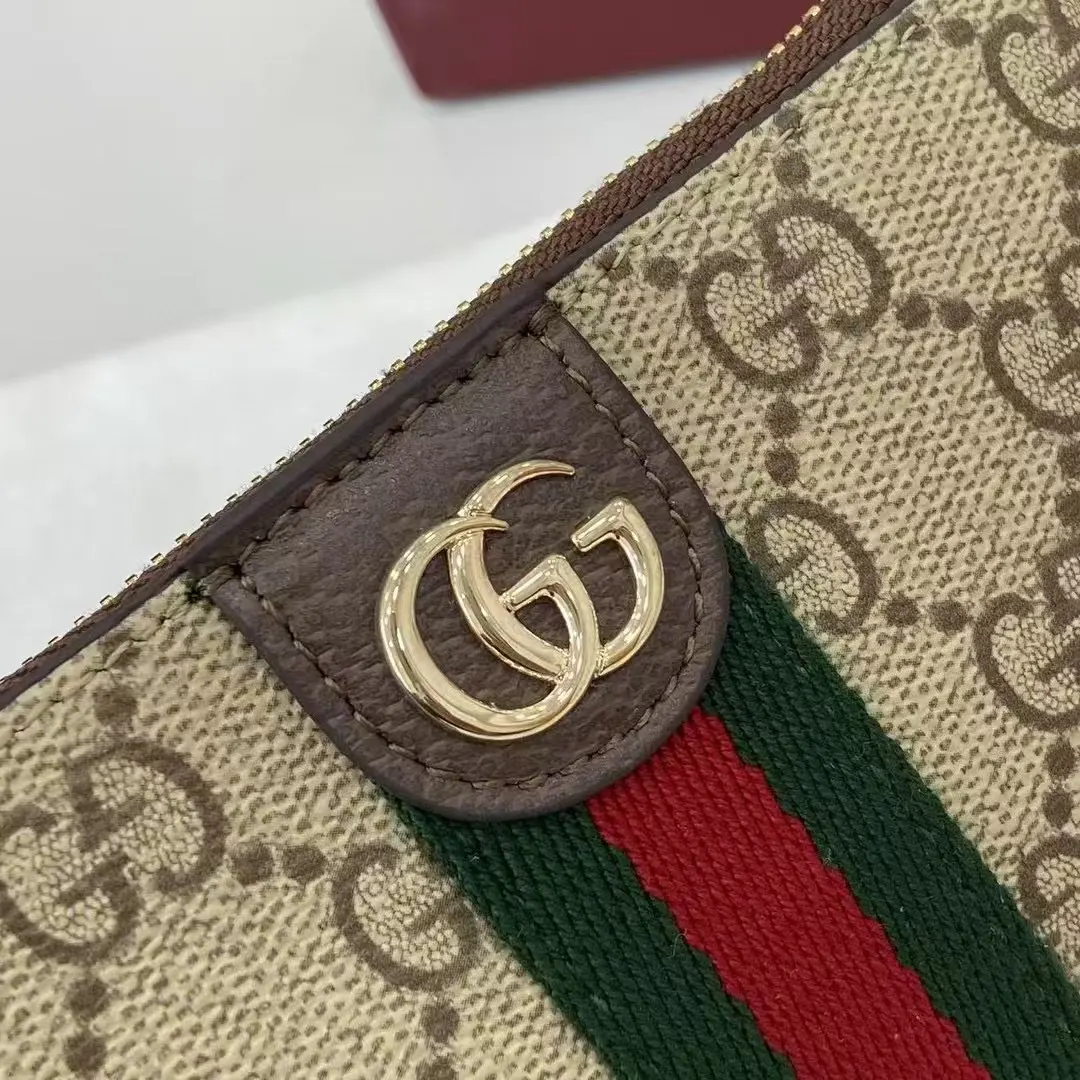 Gucci Ophidia GG Supreme老花鏈條包 日常搭配款