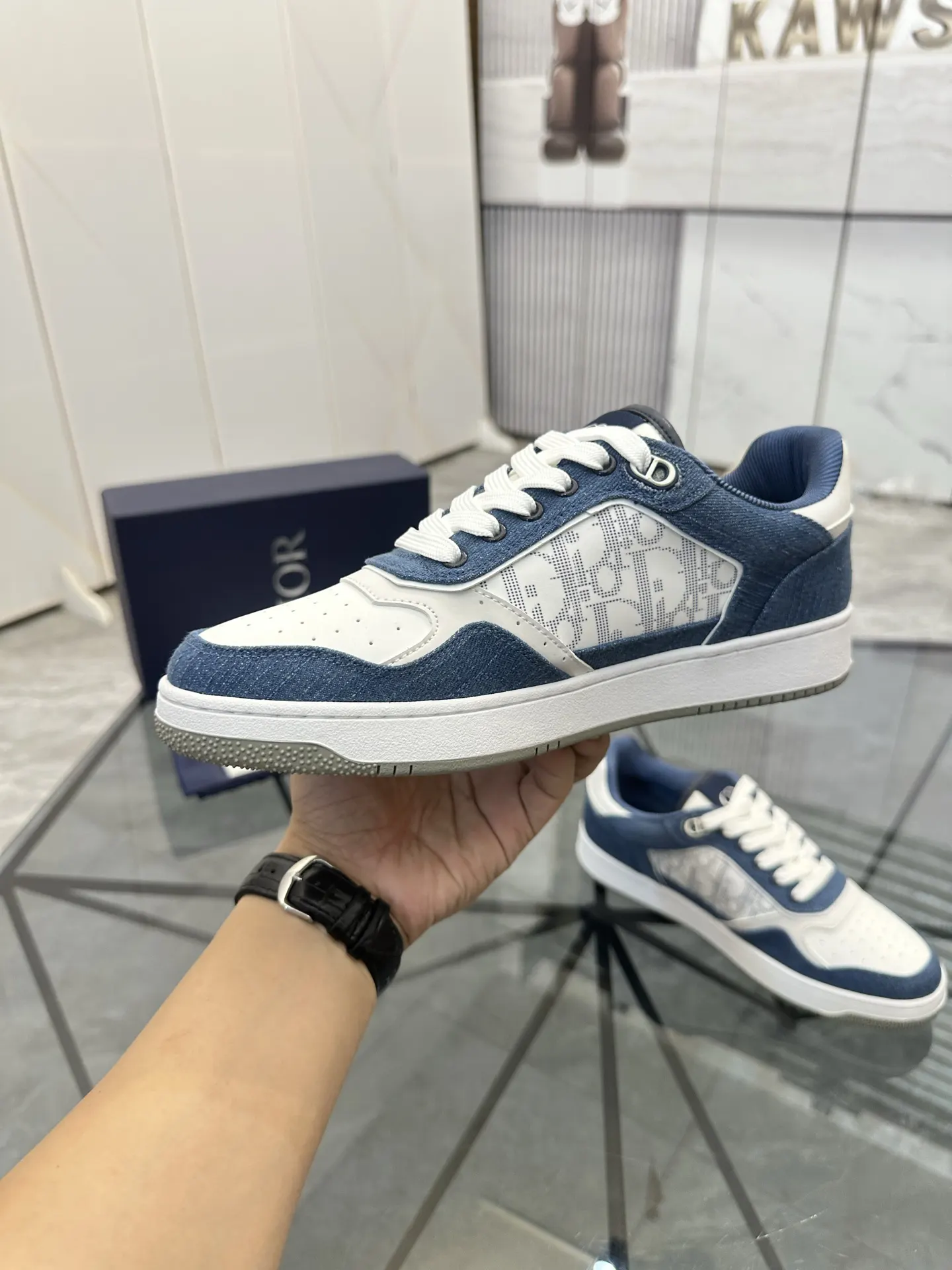 Dior Cowhide Shoes Comfortable And Sneakers
