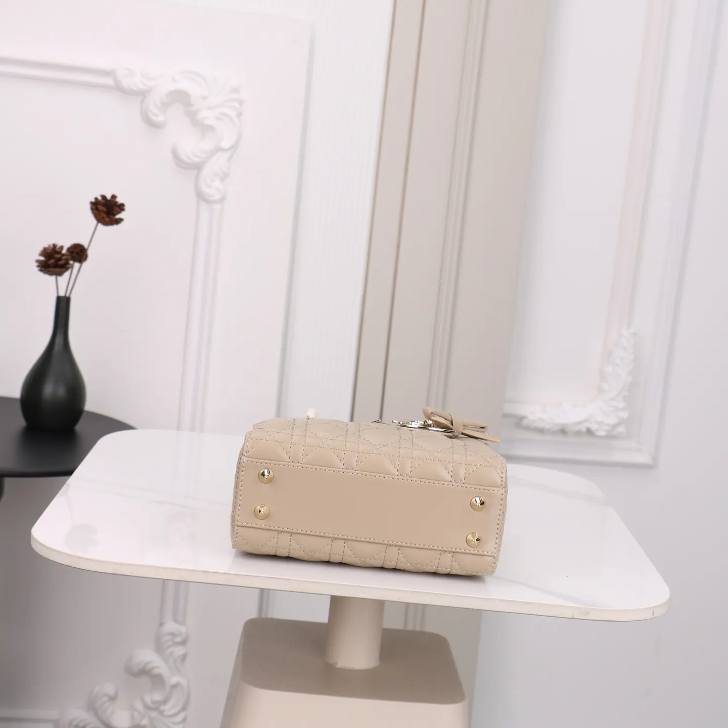 Dior Lady Dior Lady Handbag Top Handle Bag Image 5 Dior Lady Dior Lady Handbag Top Handle Bag Image 5