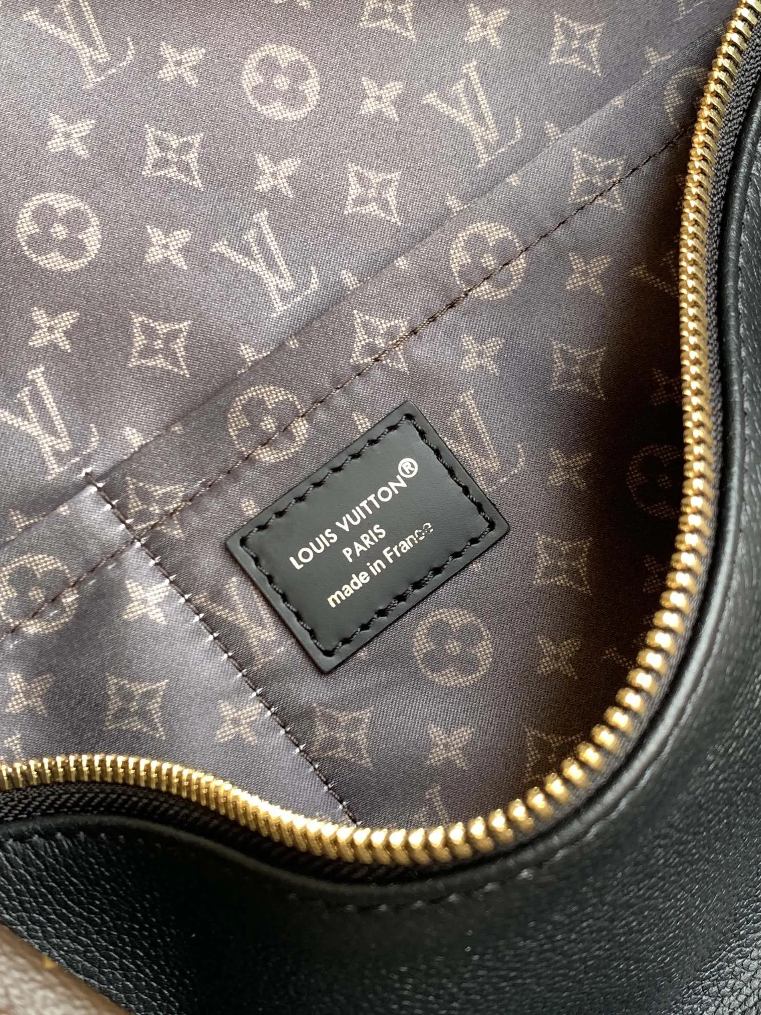 Black Fashion Item Travel Leather