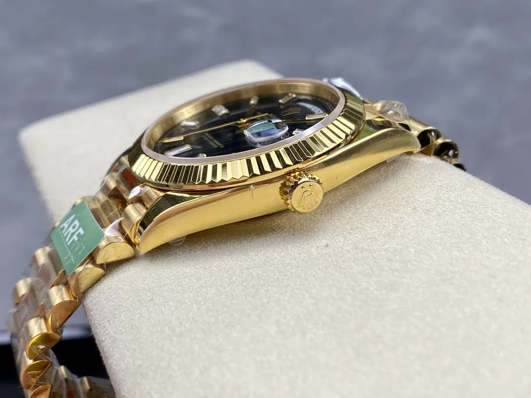Rolex 元 ARF 劳力士黑冰糖 DD双历星 手表 经典腕表款