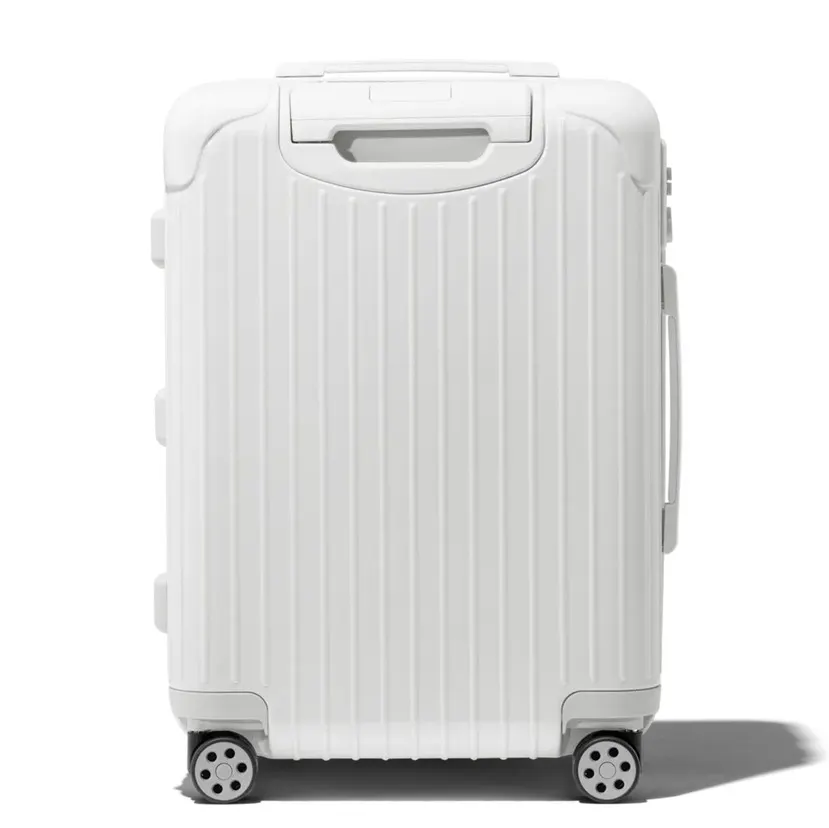 Black White Suitcase Travel Lightweight Image 5 Black White Suitcase Travel Lightweight Image 5