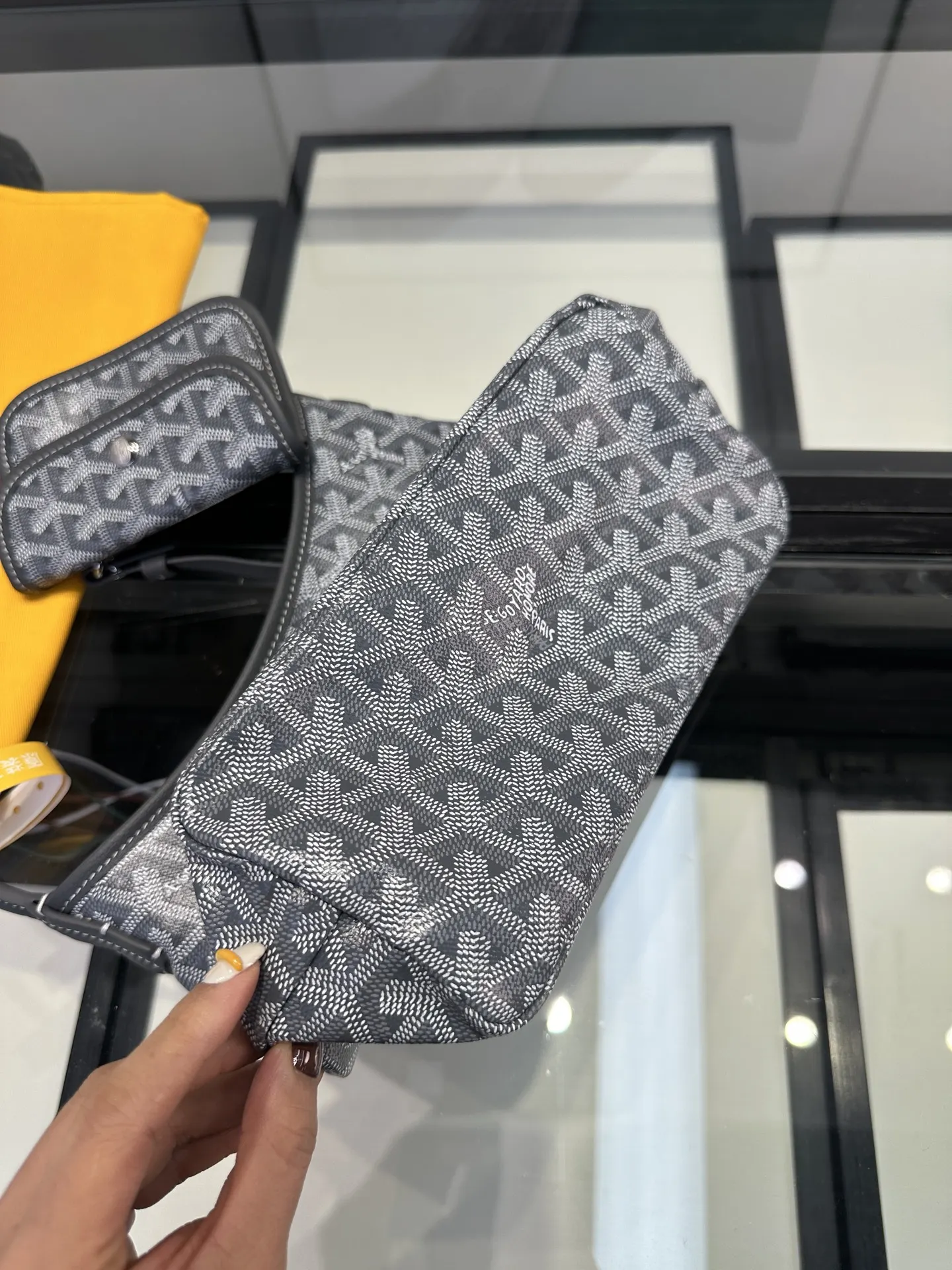 Goyard Gray Tote Bag