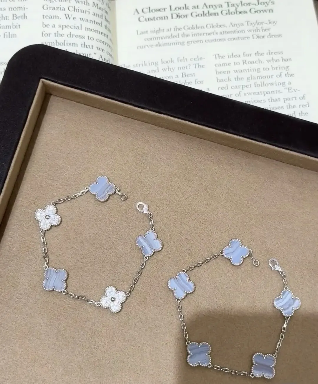 Van Cleef 四叶草 手链 日常叠戴款