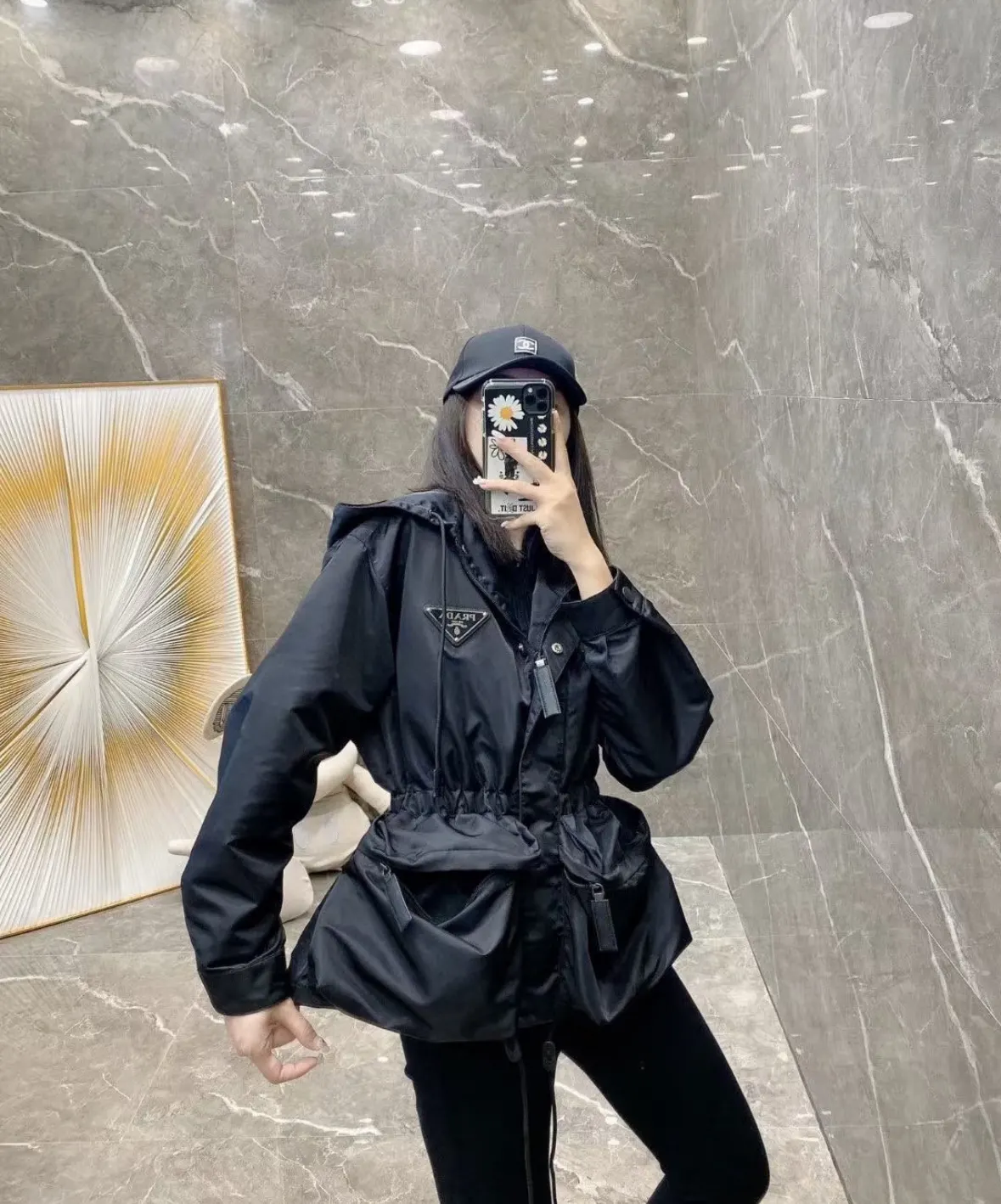 PRADA Logo 外套 通勤休闲款