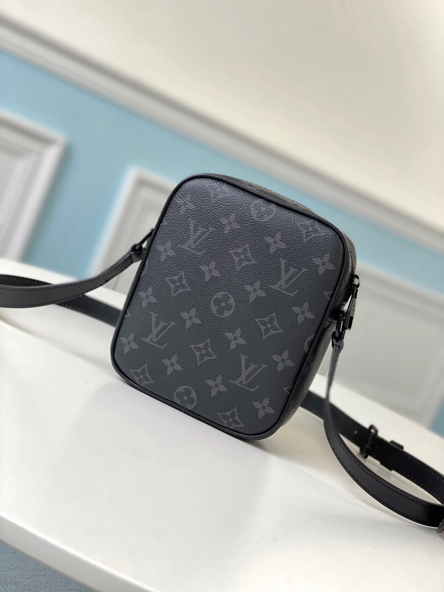 LV 黑色压纹小方包 单肩斜挎款｜ORBUYBAG 岚奢包高端时尚精品