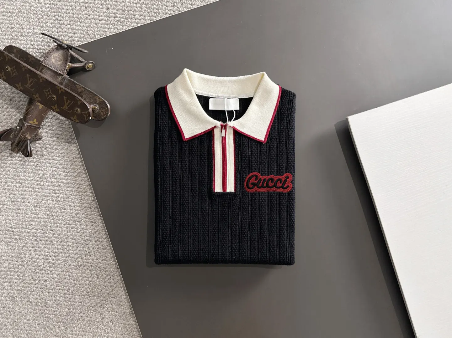 Gucci 刺绣 纯棉 Polo衫