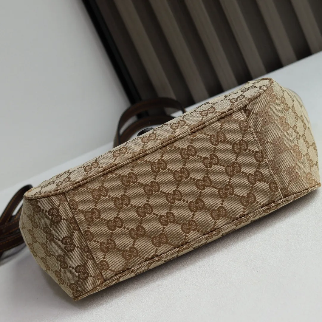 棕色 金色 帆布 春夏系列 托特包 大容量托特款