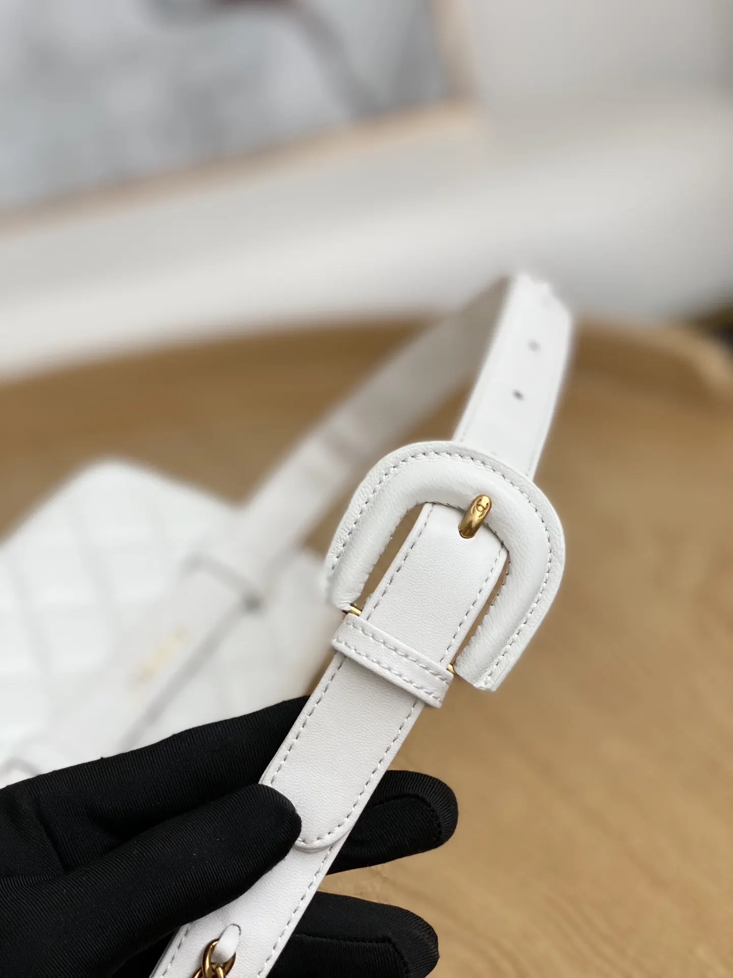 CHANEL 羊皮 真的是美的不要不要的 各种喜欢难以言表 腰包 休闲腰包款
