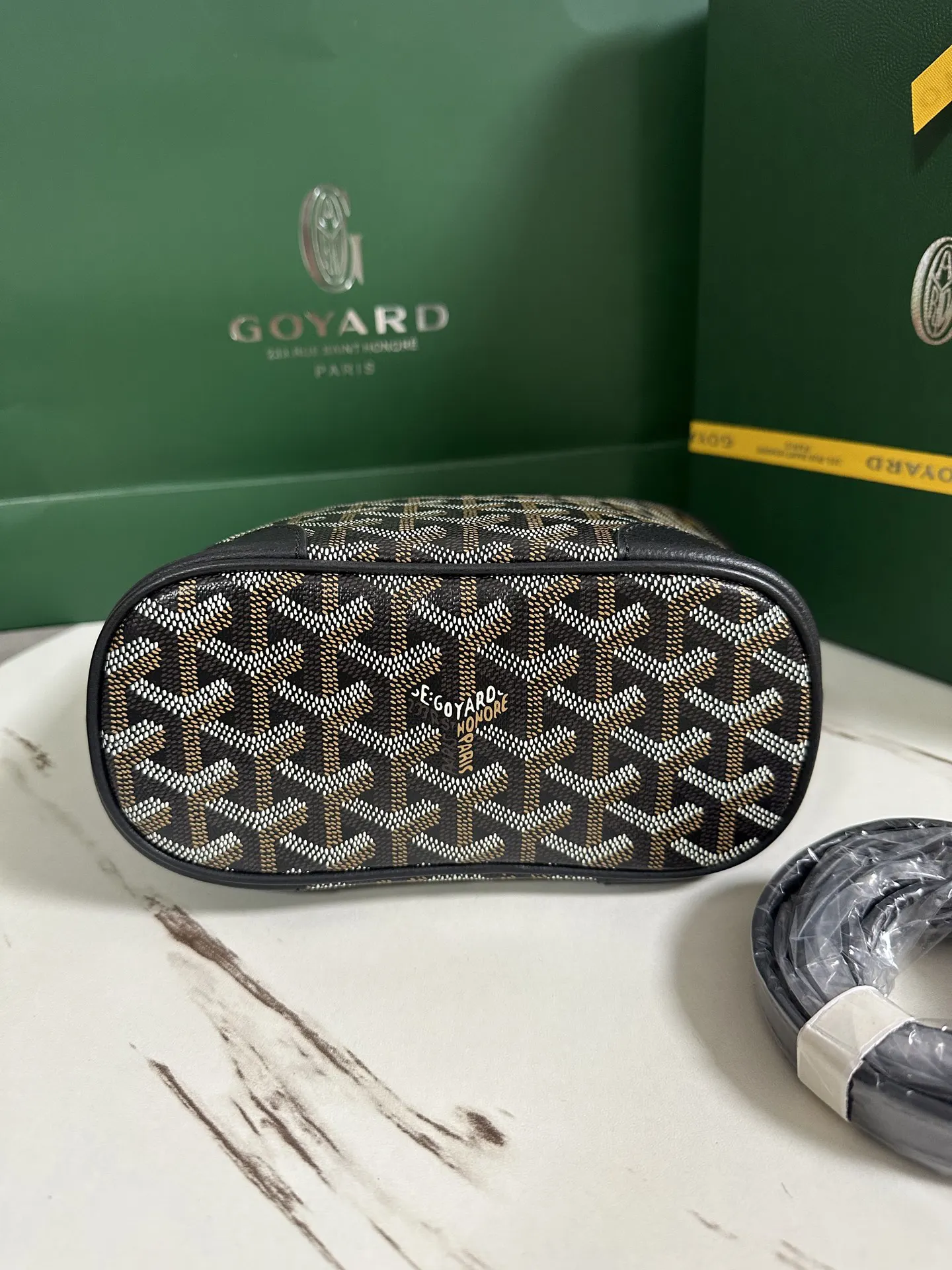 Goyard 黑色 小牛皮 單肩包 日常單肩背款