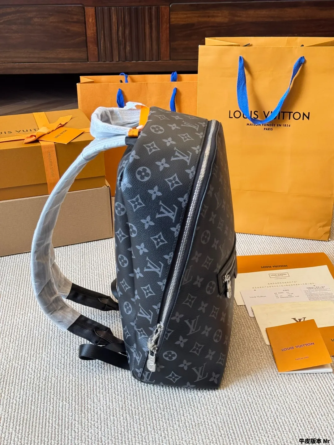 LV 老花 牛皮 高顔値雙肩包 Josh雙肩包 百 实用雙肩款