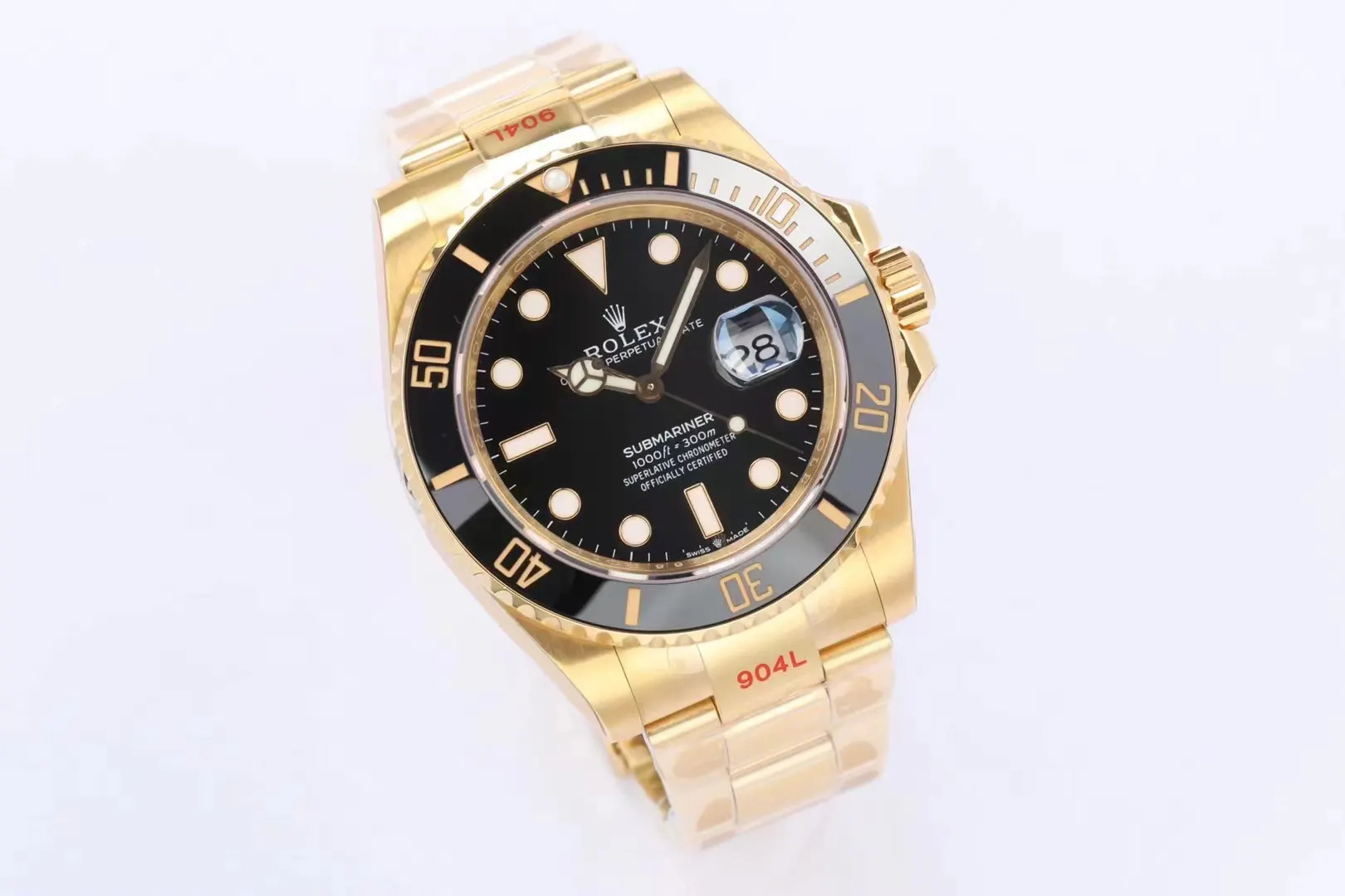 Rolex 藍色 金色 ⃣ 与 一致厚度 表径 手錶 經典腕表款