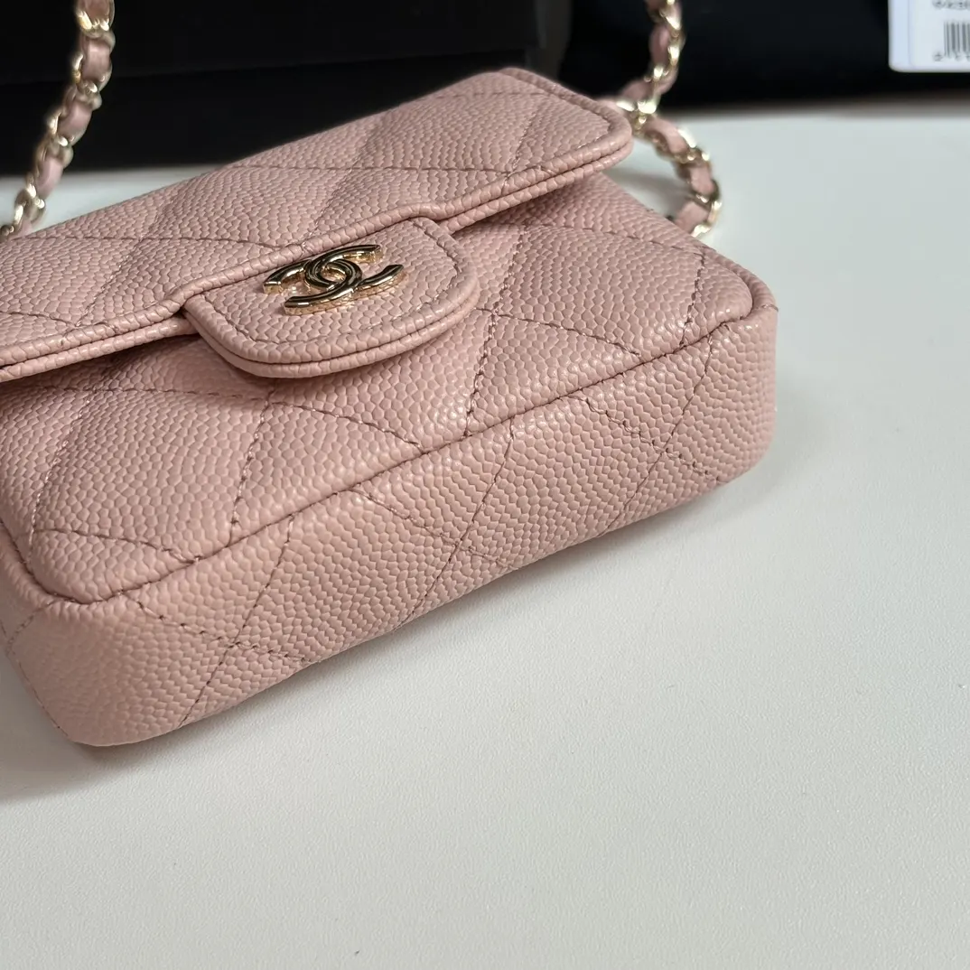 Chanel Cowhide Flap Chain Bag Shoulder and Crossbody Wear