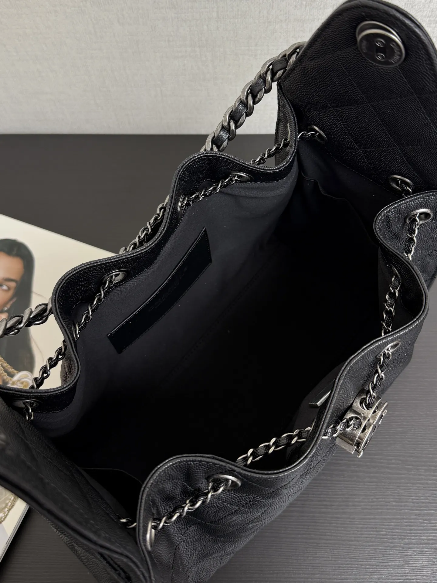Chain Bag Leather