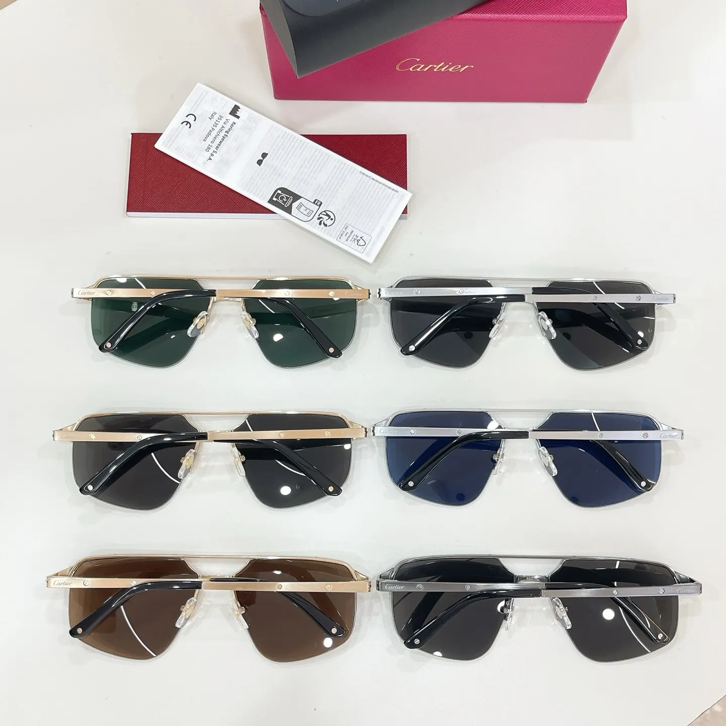 Cartier 墨镜 時尚防晒款(數字9) Cartier 墨镜 時尚防晒款(數字9)