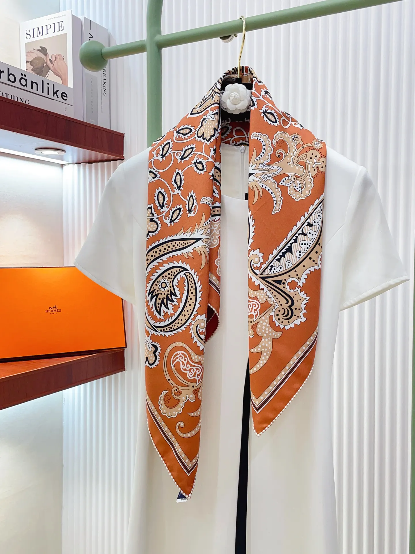 Hermès 丝巾 精致配饰