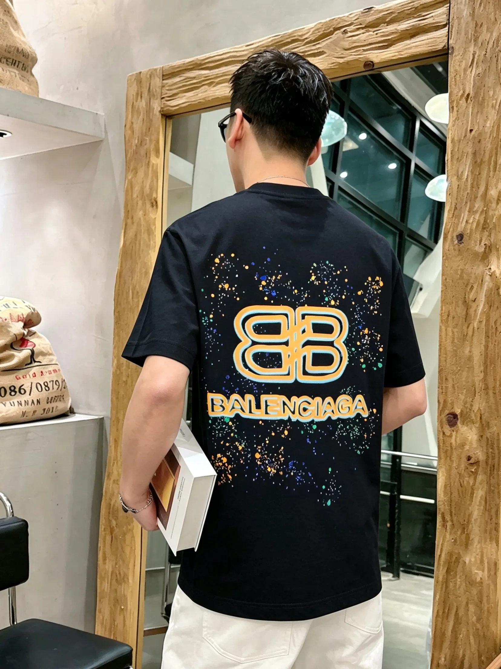 Balenciaga 2026春夏 Logo 字母 短袖T恤