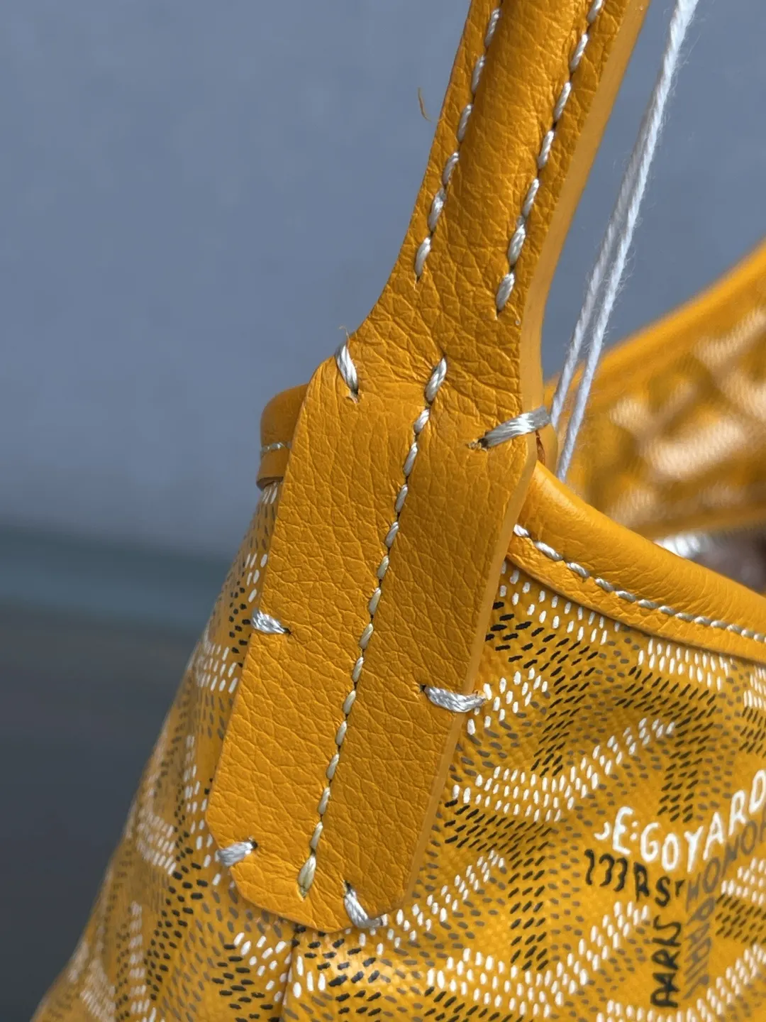 Goyard Hobo 黄色 腋下包 复古腋下背款