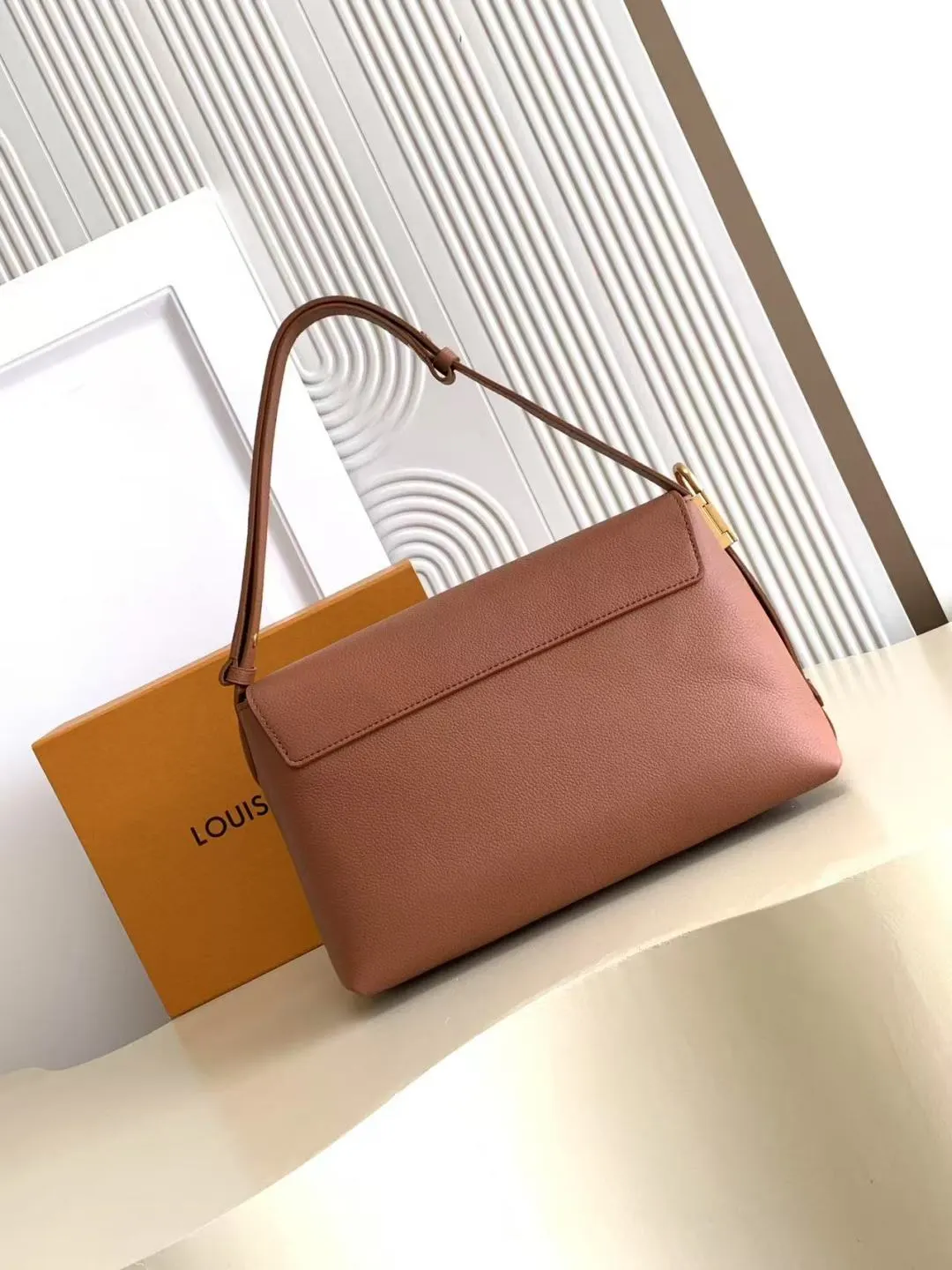 Brown Organizer Pouch Travel Leather