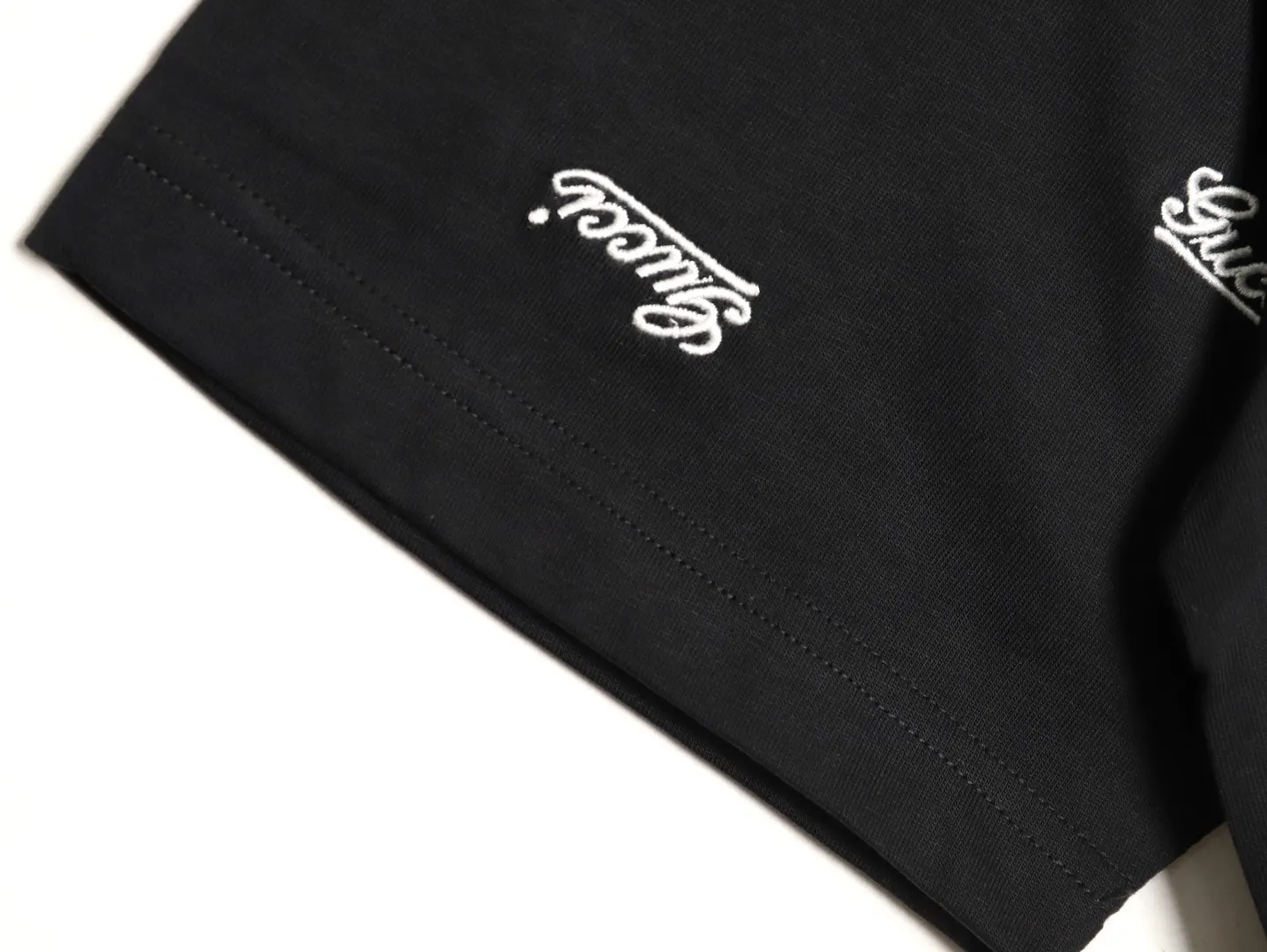 Gucci Logo Embroidered T-Shirt
